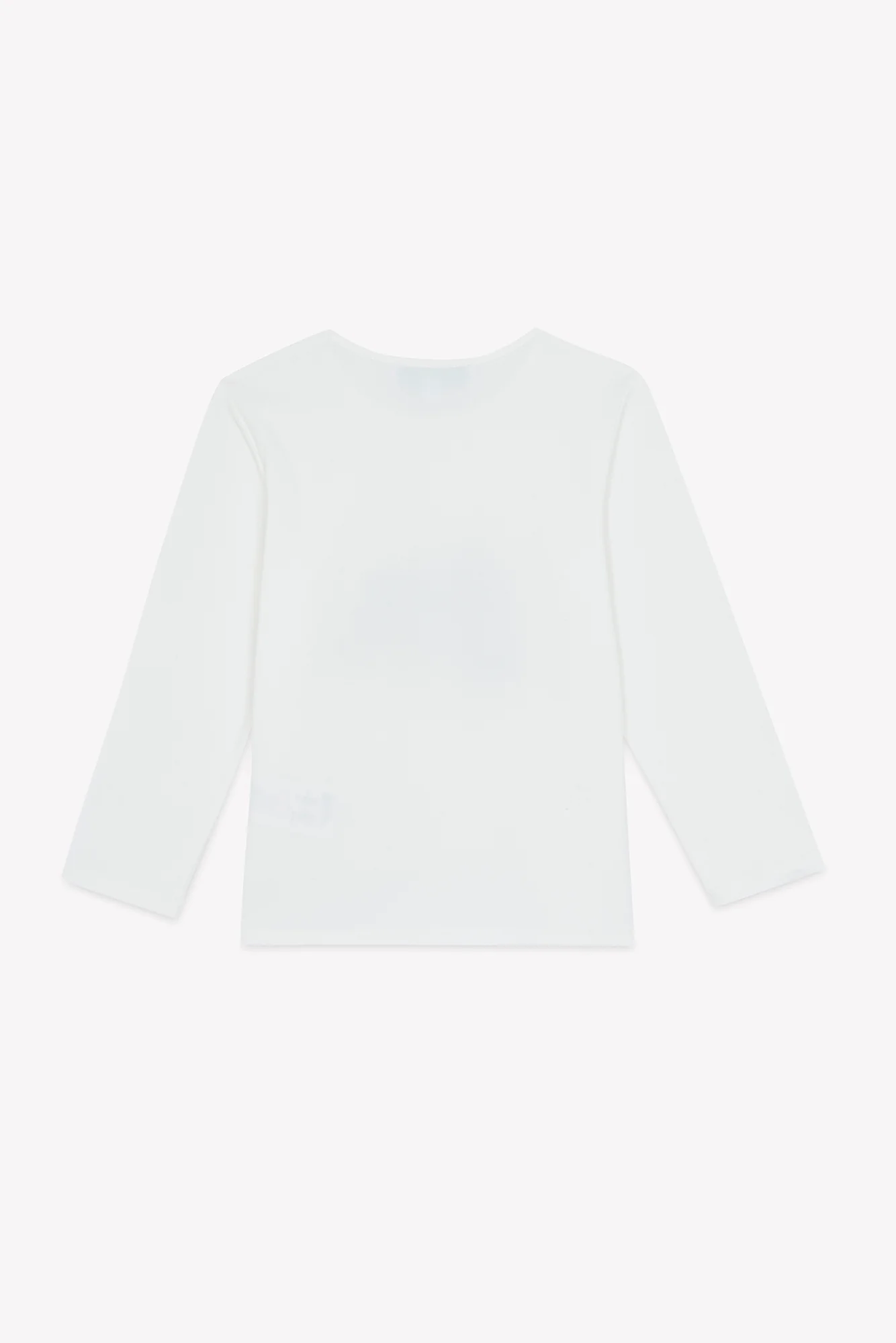 T-shirt - Blush coton col rond - Image 4