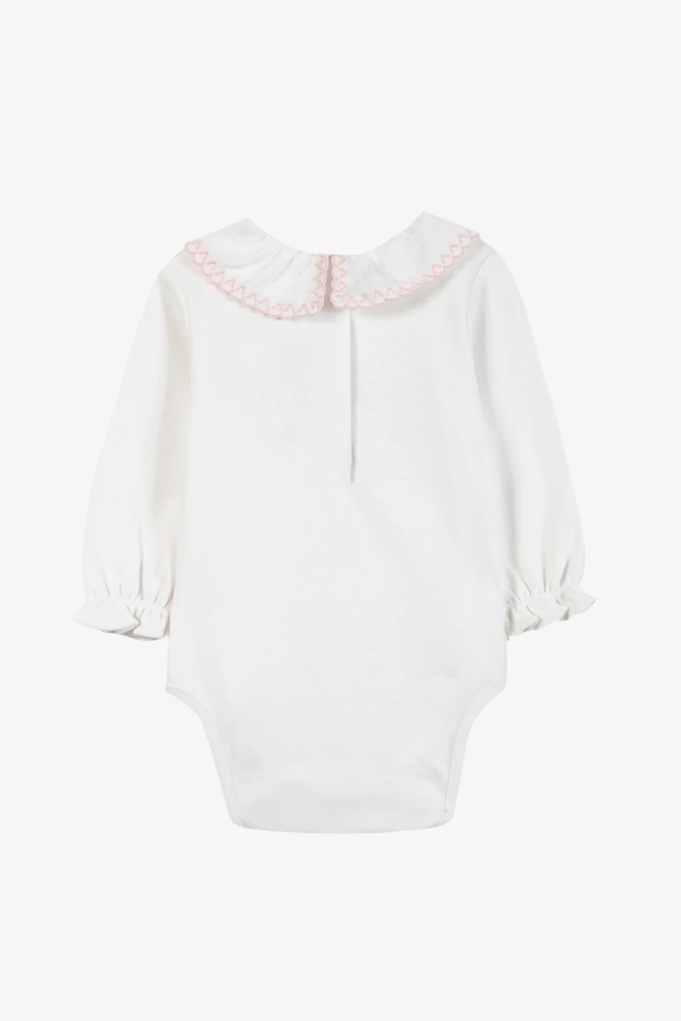 Body - Rosée coton col volanté broderie - Image 3
