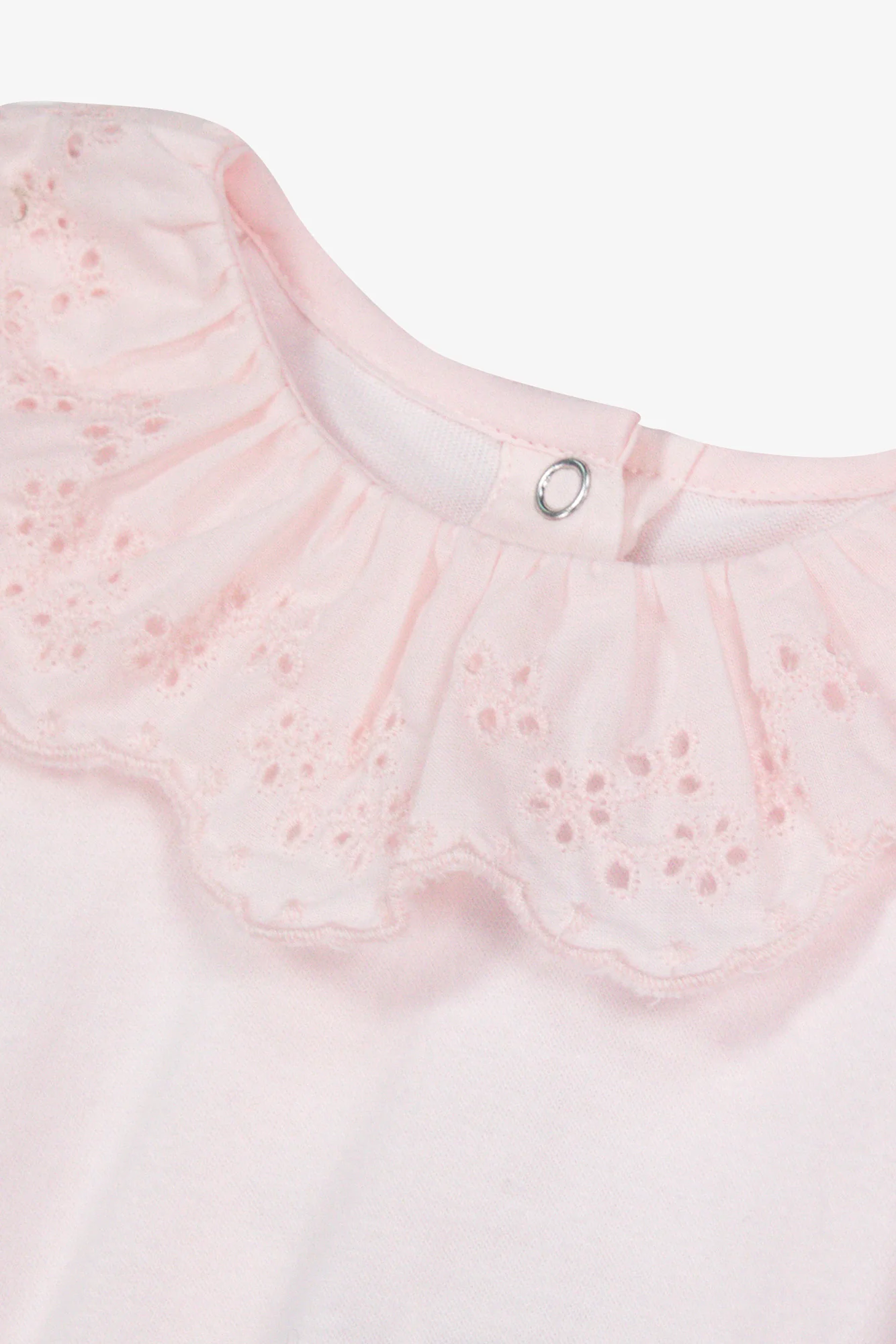Body - Rosée coton col volanté broderie anglaise - Image 4
