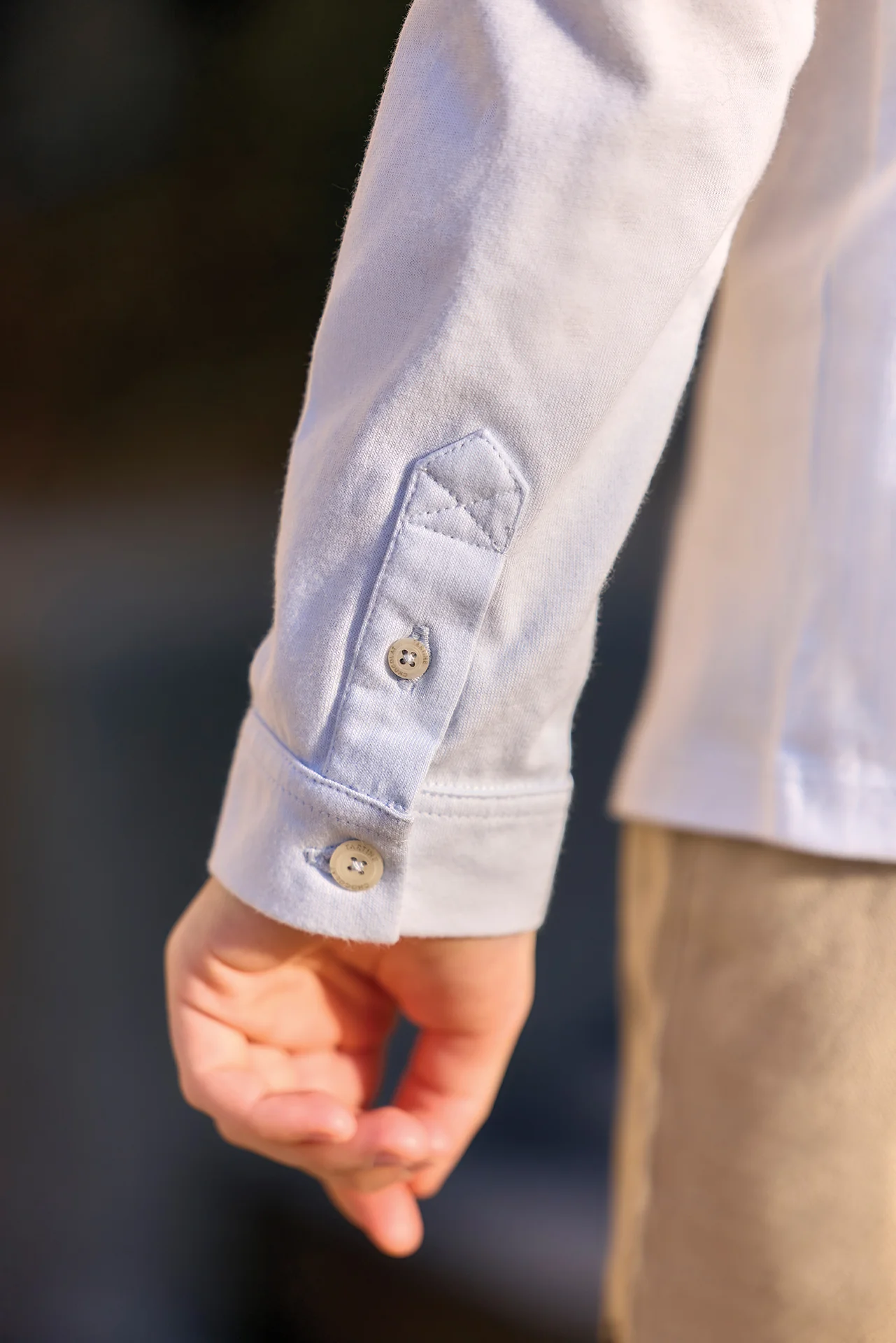 Chemise - Ciel coton col pointu broderie - Image 3