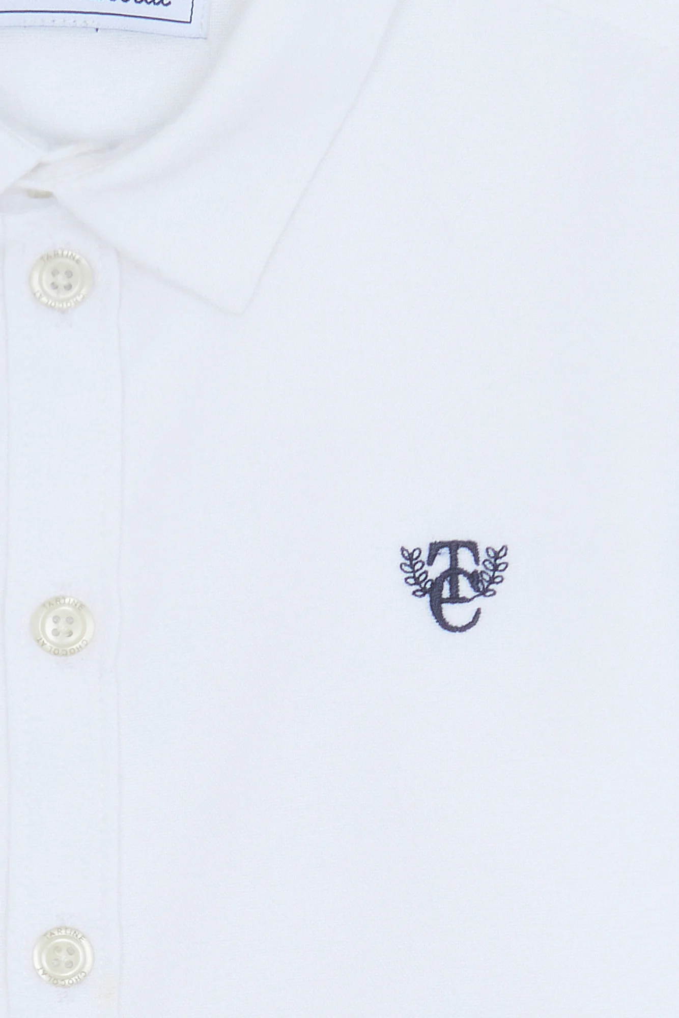 Chemise - Blanc coton - Image 4