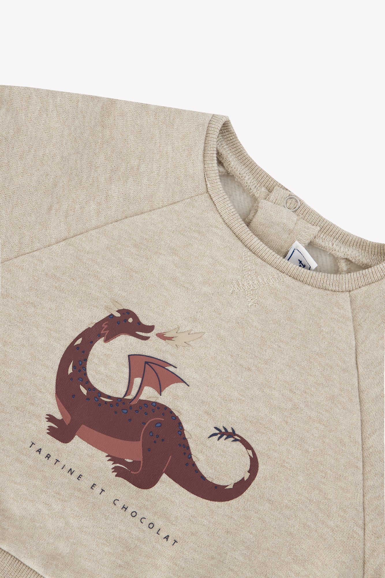 Pull - Sable coton imprimé dinosaure - Image 6