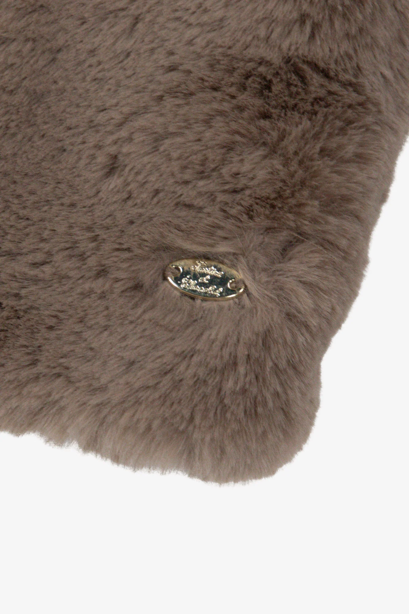 Gilet - Beige moyen imitation fourrure - Image 5