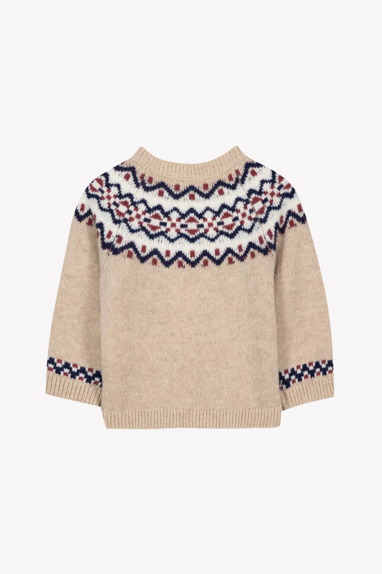 Pull - Sable laine jacquard - Image 2