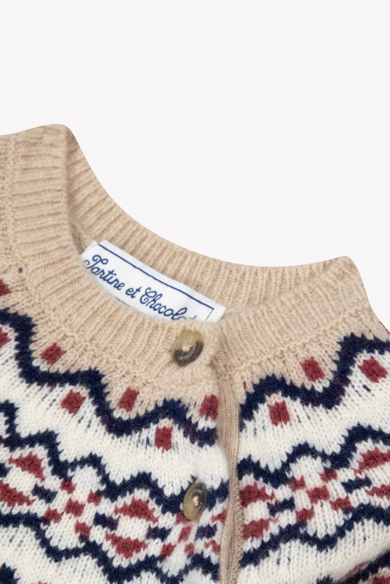 Pull - Sable laine jacquard - Image 3