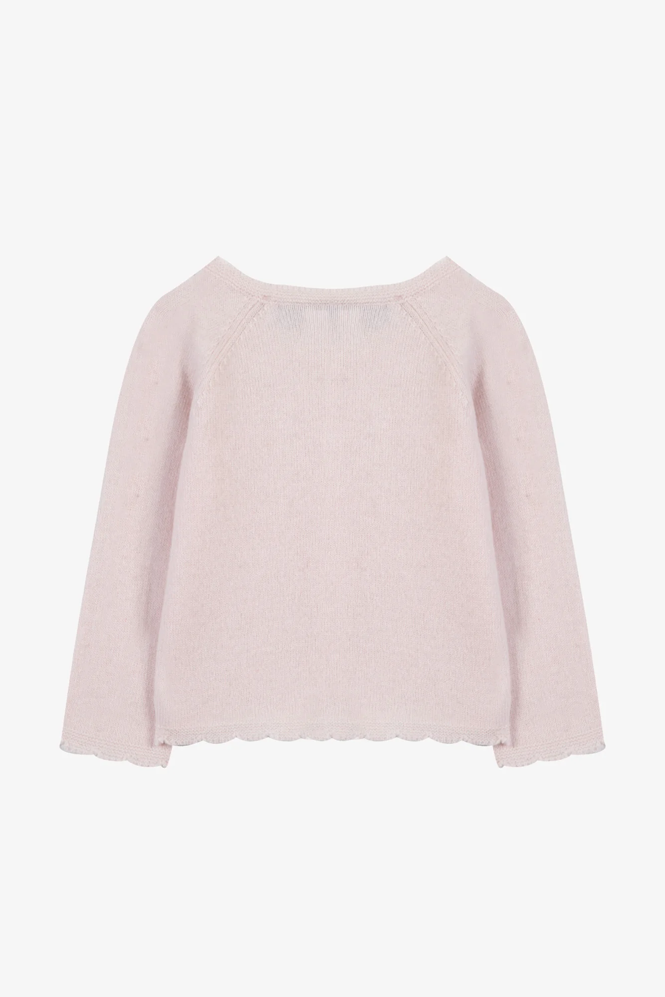 Cardigan - Rosée laine broderies fleurs - Image 5