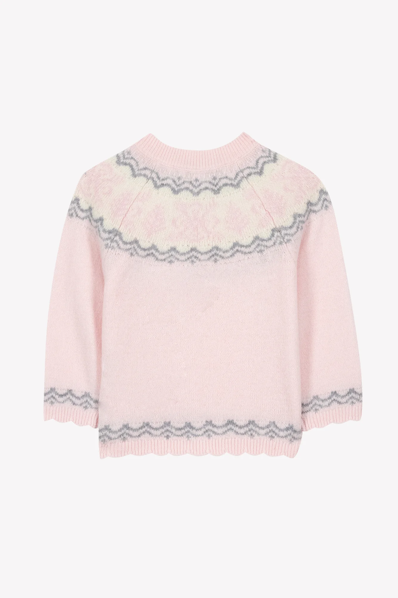 Pull - Rosée motif flocons - Image 2