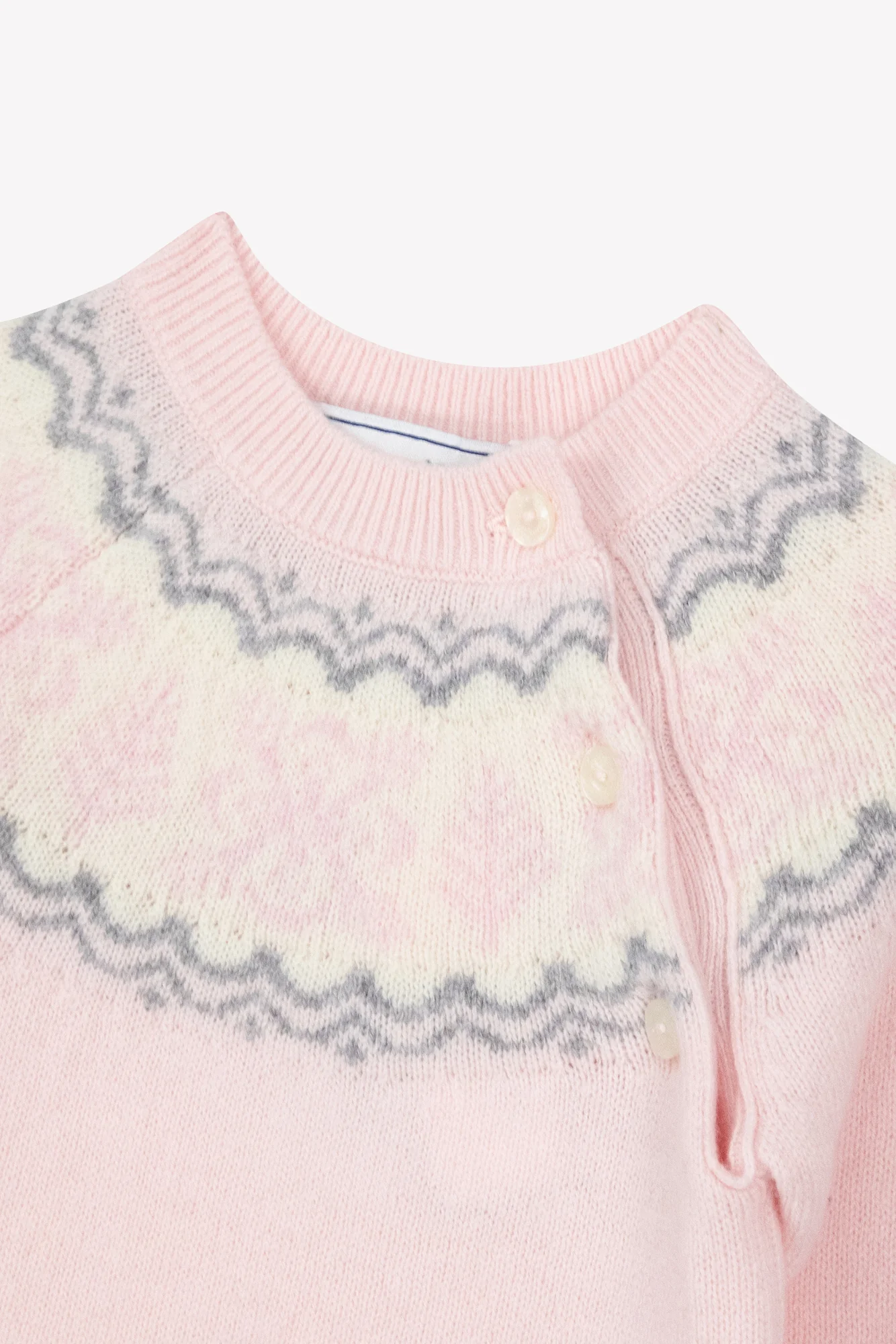 Pull - Rosée motif flocons - Image 3