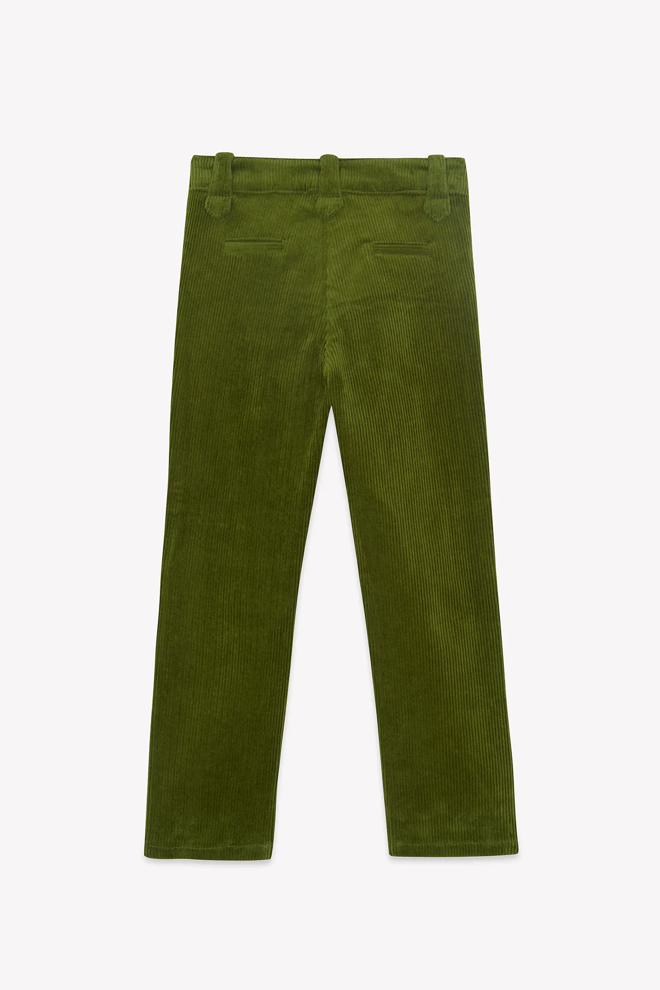 Pantalon - Olive velours côtelé - Image 4