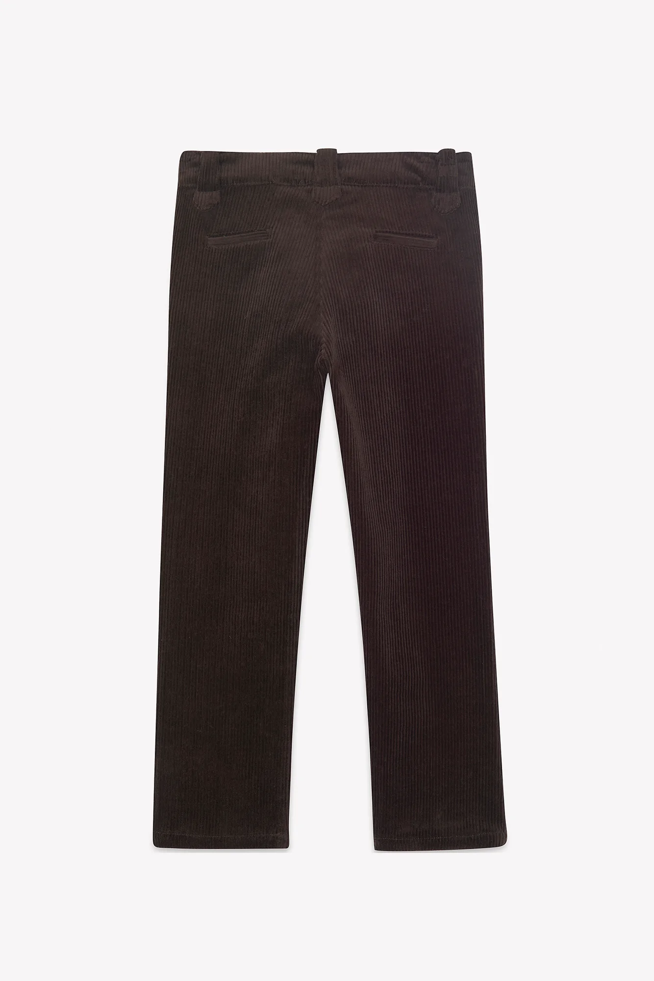 Pantalon - Brun velours côtelé - Image 5