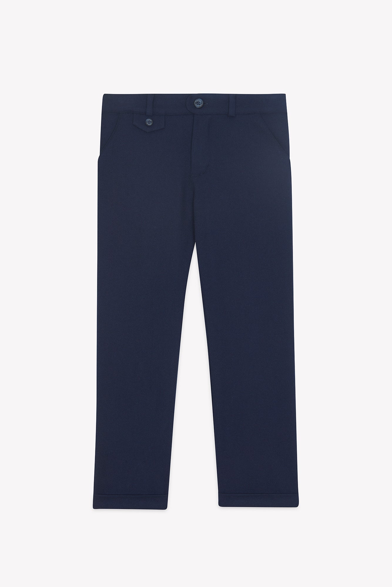 Pantalon - Marine pinces - Image 2