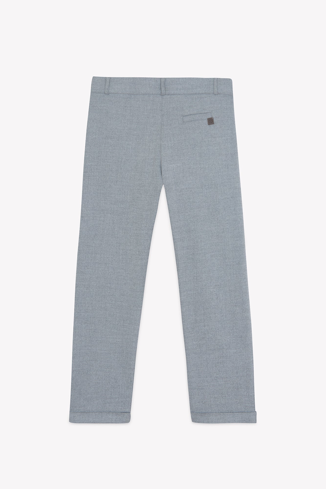Pantalon - Gris moyen pinces - Image 4