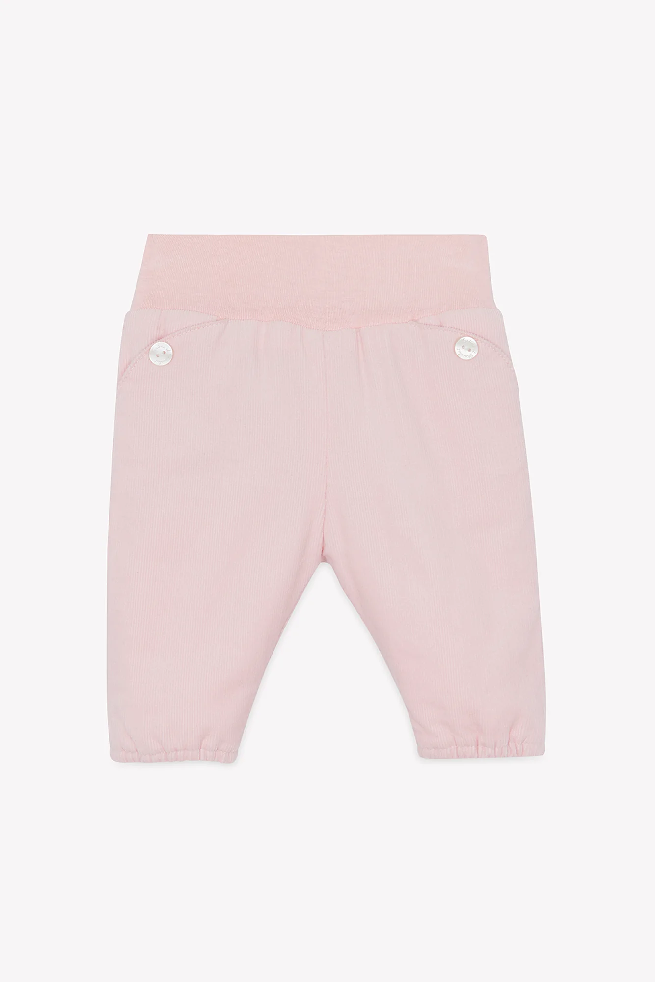 Pantalon - Vieux rose velours côtelé