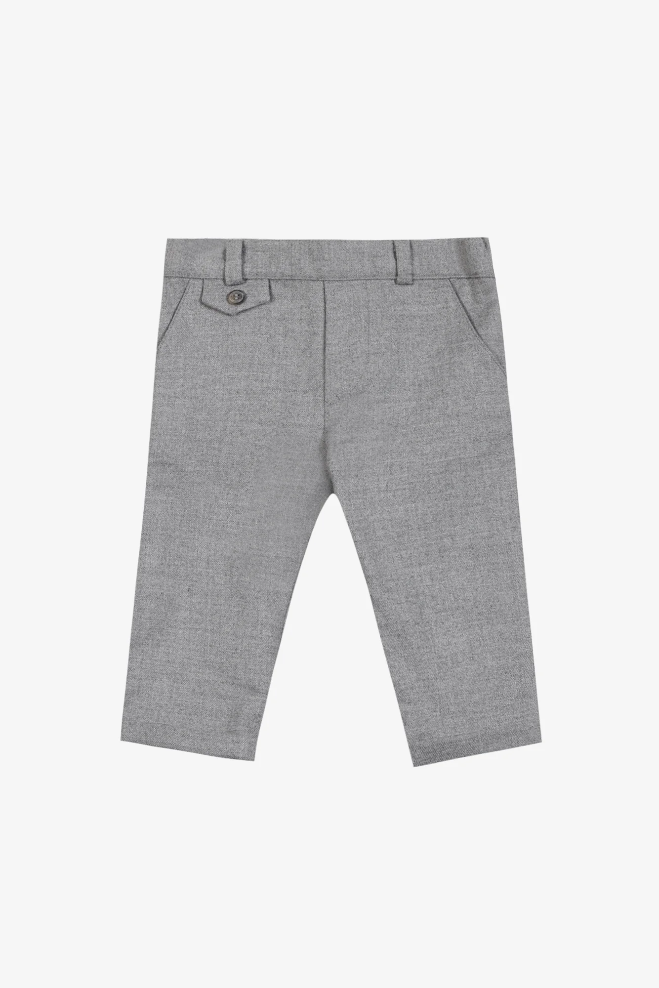 Pantalon - Gris chiné poches