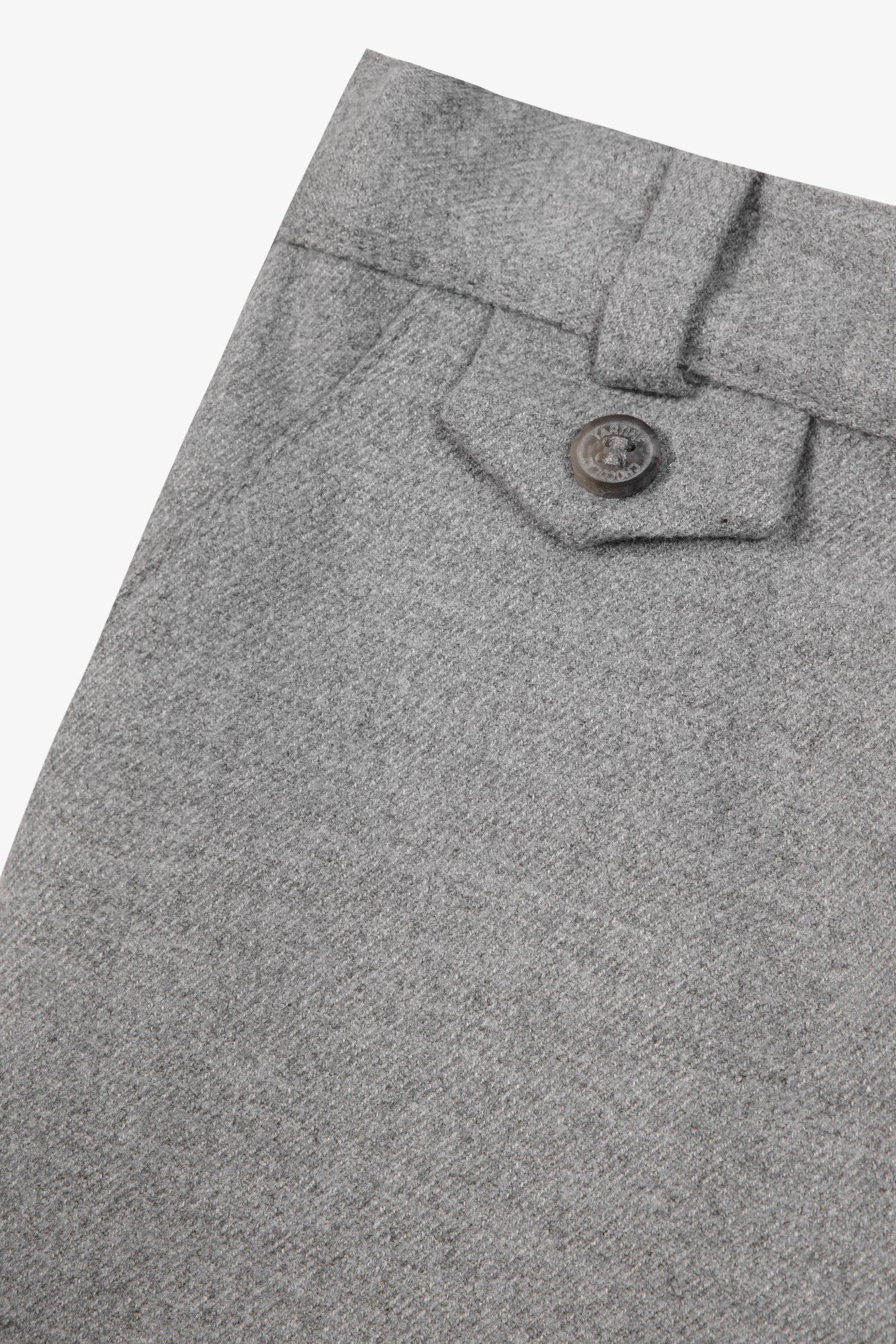 Pantalon - Gris chiné poches - Image 3