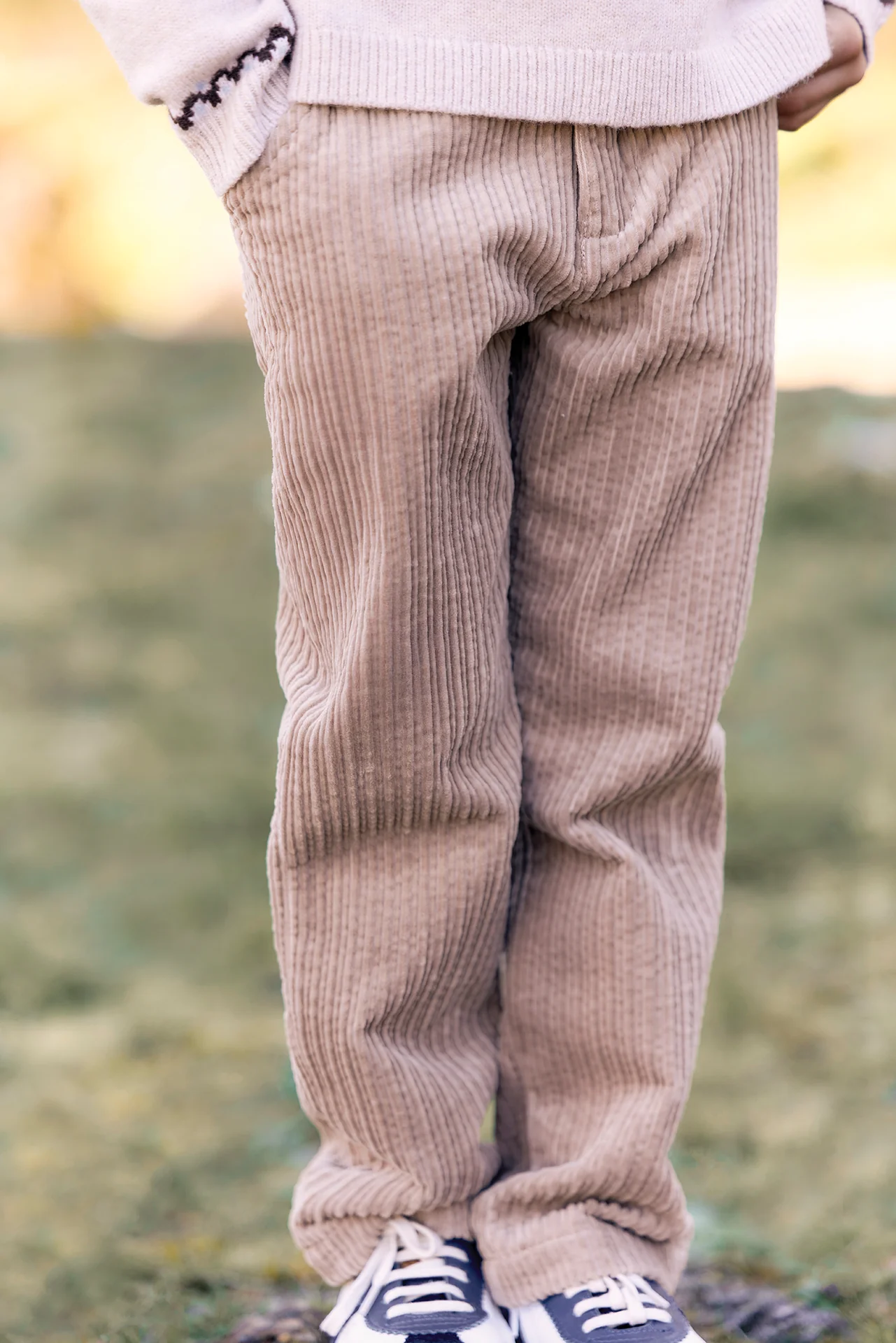 Pantalon - Moka velours côtelé