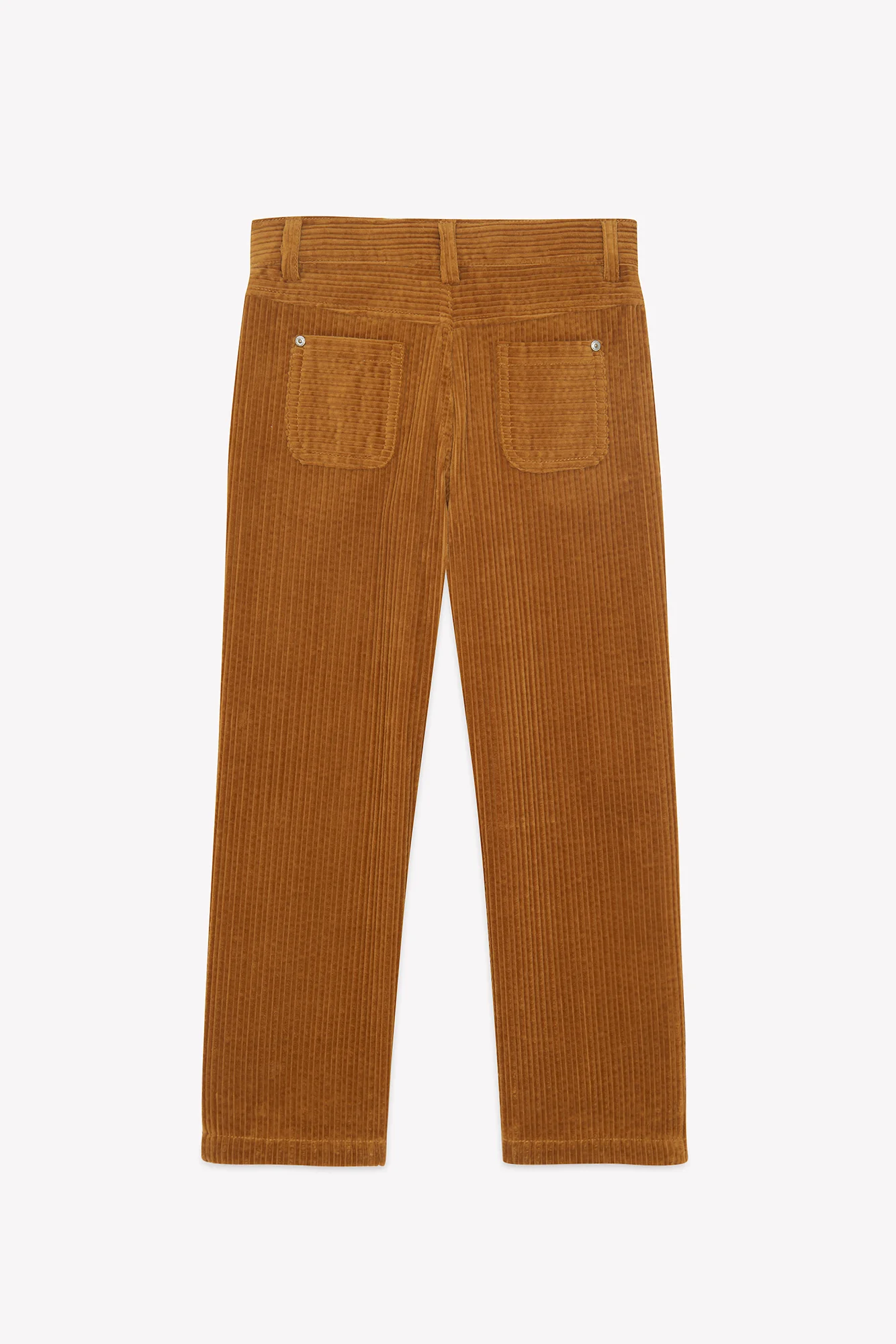 Pantalon - Jaune Moutarde velours côtelé - Image 5