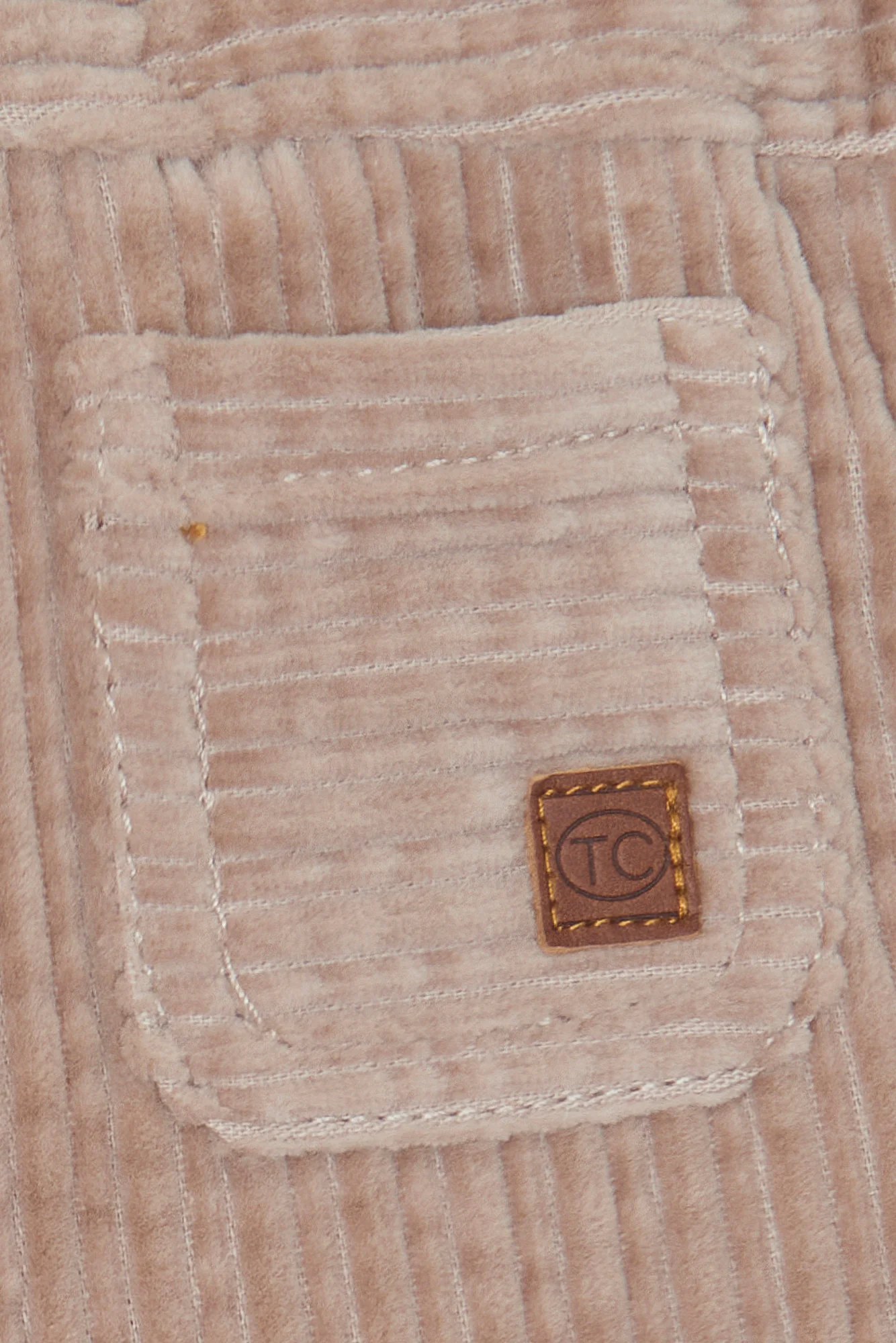 Pantalon - Moka velours côtelé - Image 5
