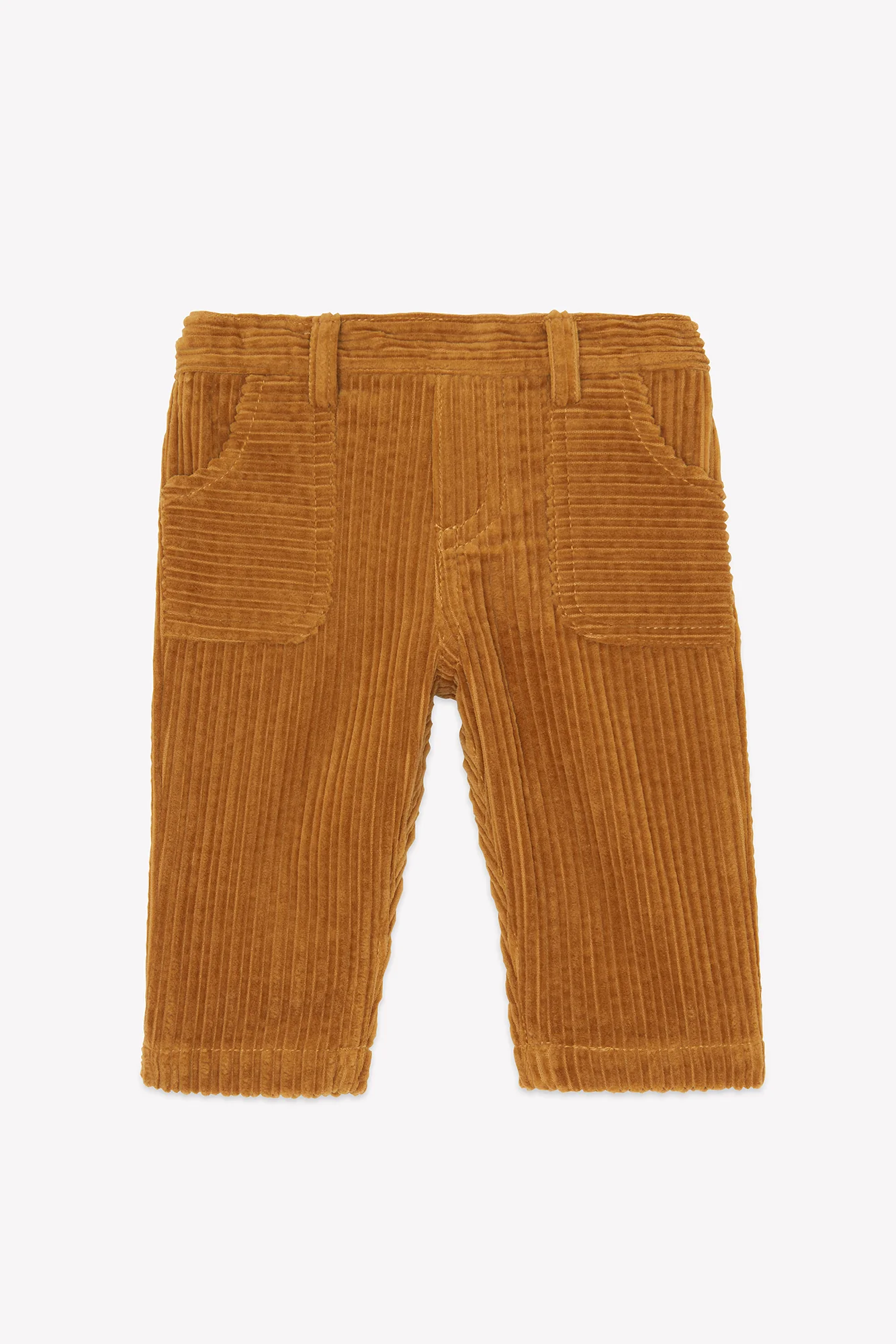 Pantalon - Jaune moutarde velours côtelé - Image 4