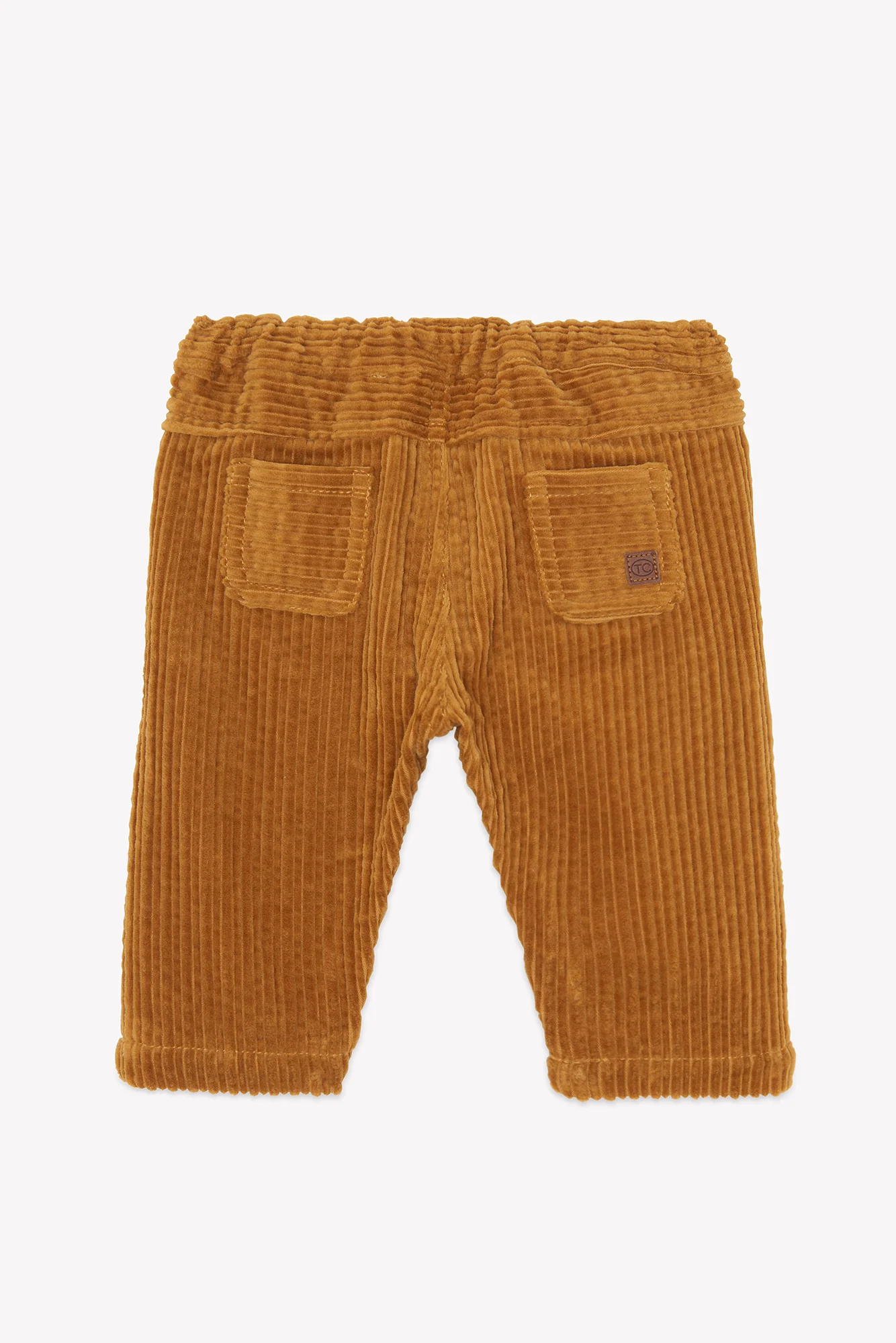 Pantalon - Jaune moutarde velours côtelé - Image 5