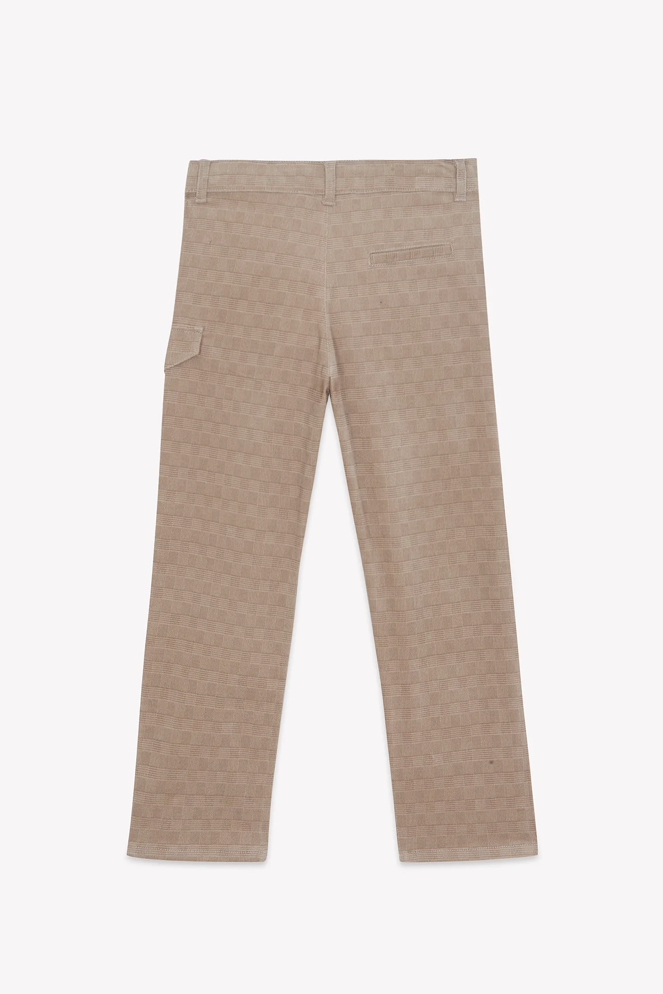 Pantalon - Moka coton carreaux - Image 5