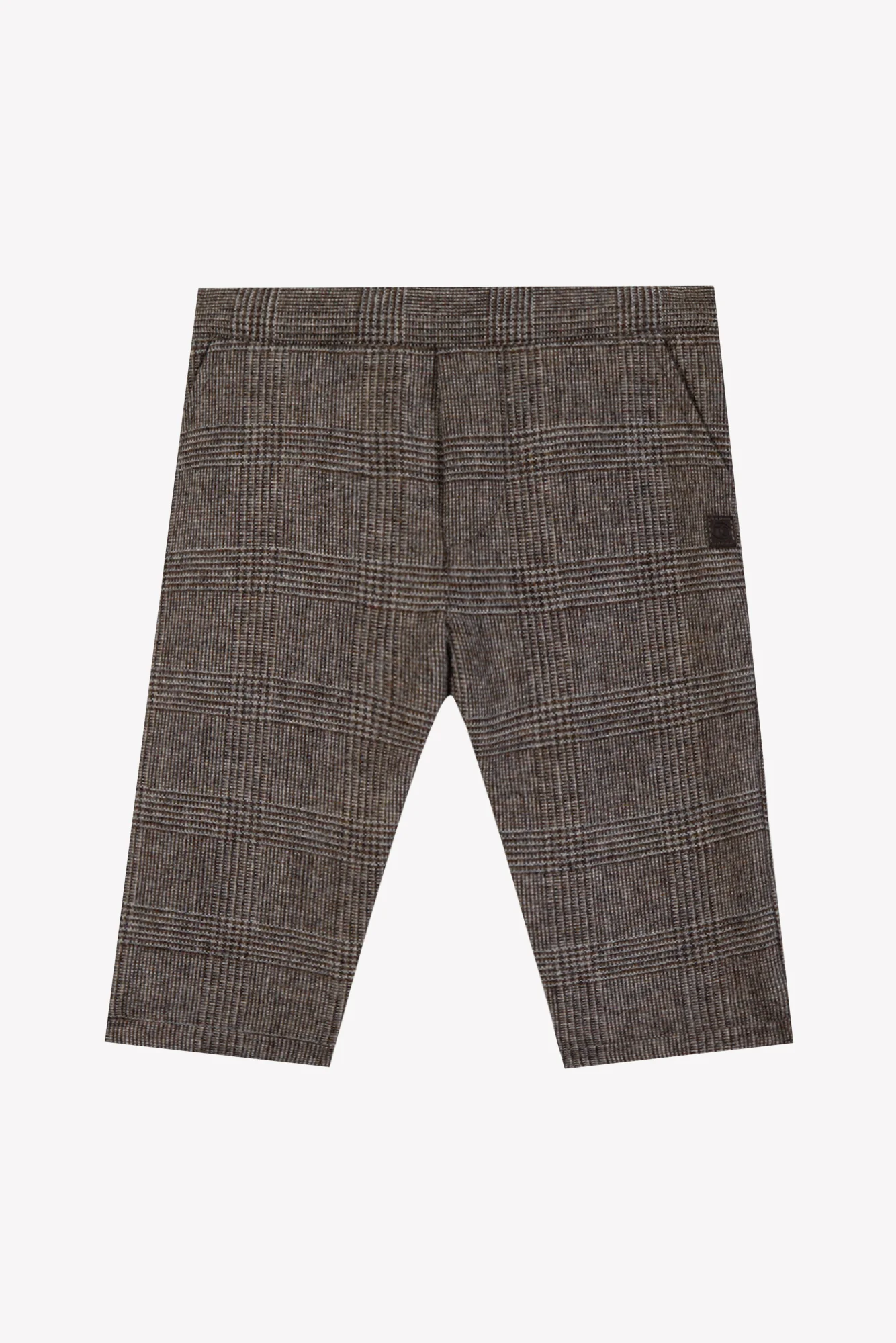 Pantalon - Chocolat laine carreaux