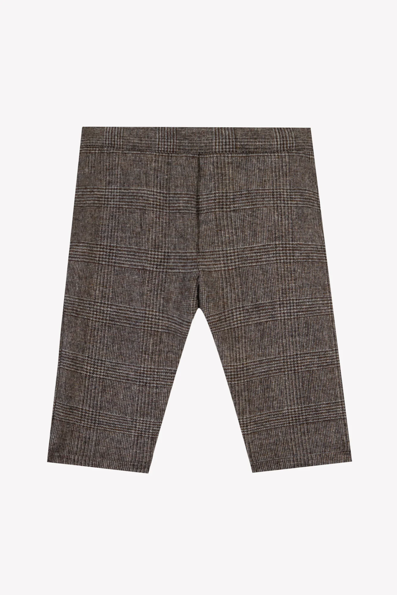 Pantalon - Chocolat laine carreaux - Image 2