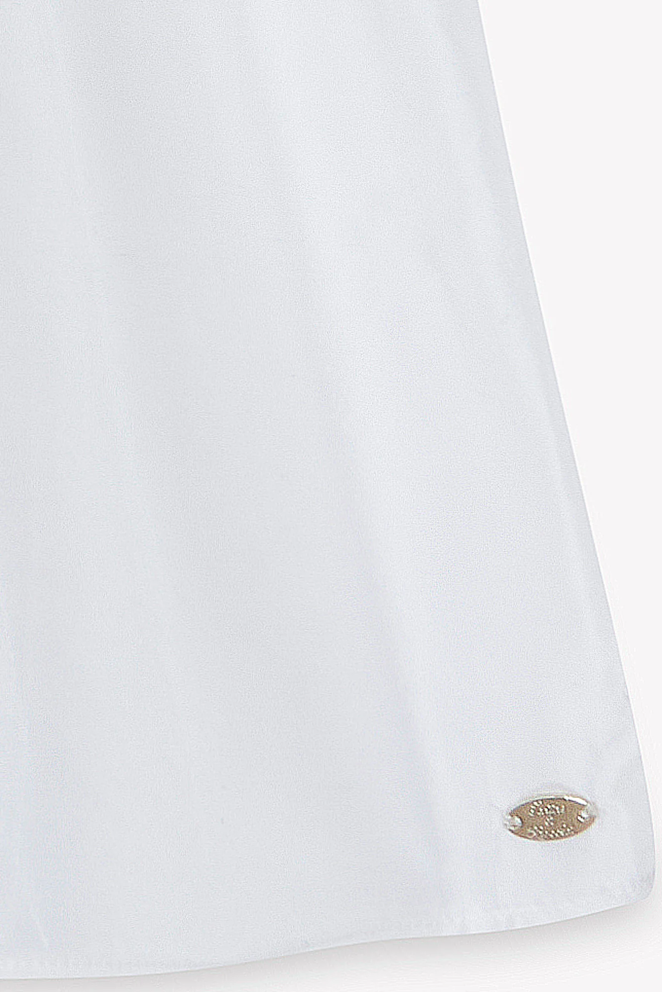 Robe - Ecru soie perles - Image 7