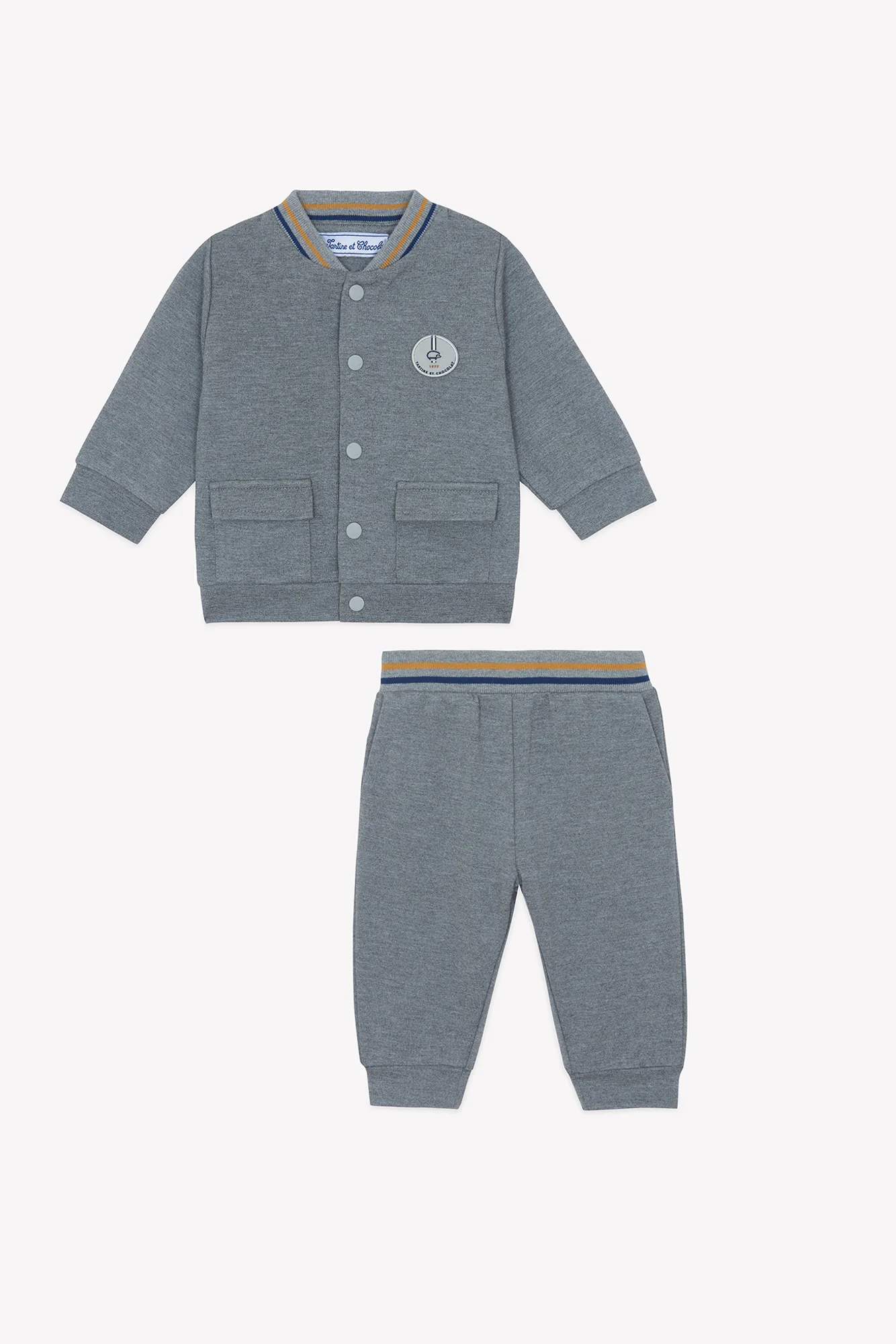 Ensemble Jogging - Gris chiné - Image 2