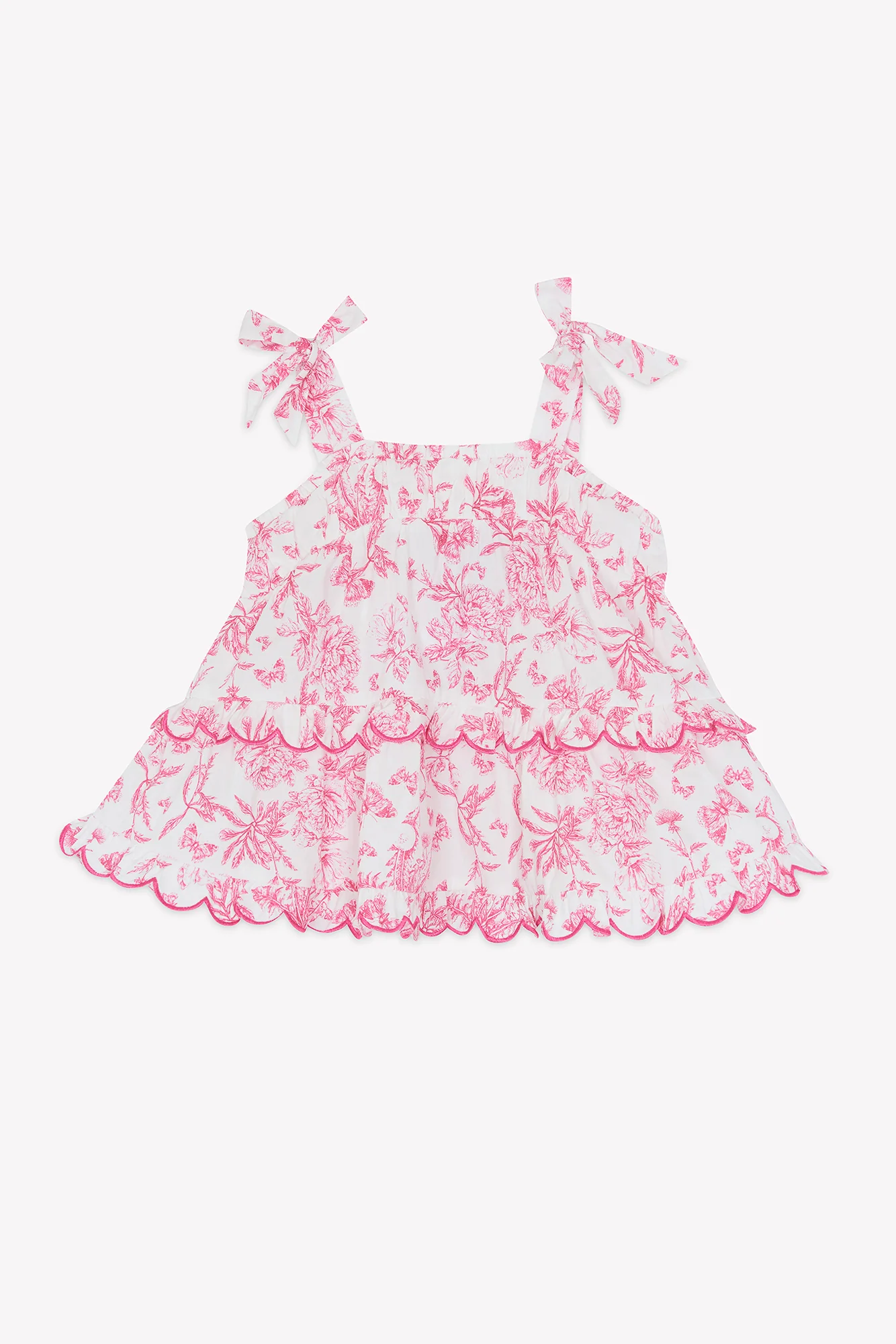 Ensemble court - Rose coton volanté - Image 7
