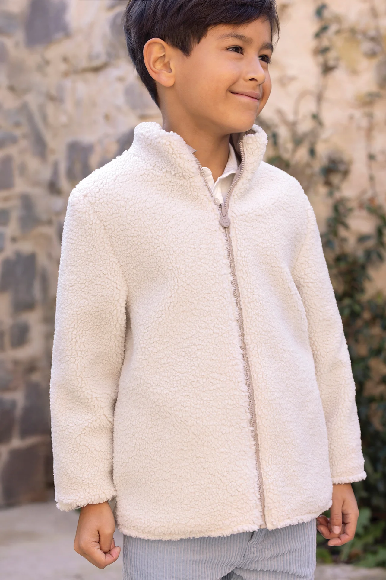 Parka - Moka réversible capuche - Image 3