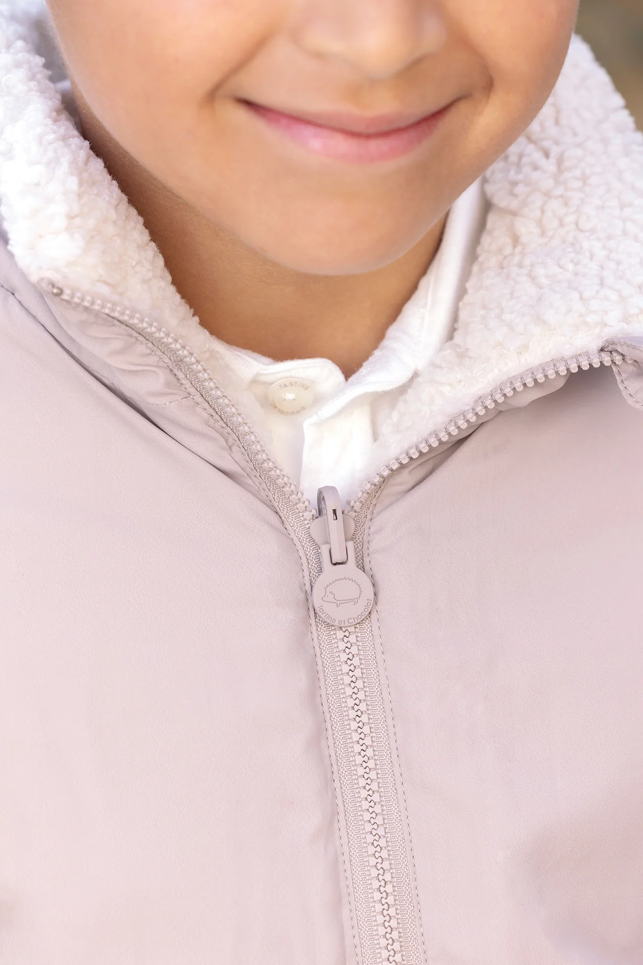 Parka - Moka réversible capuche - Image 4