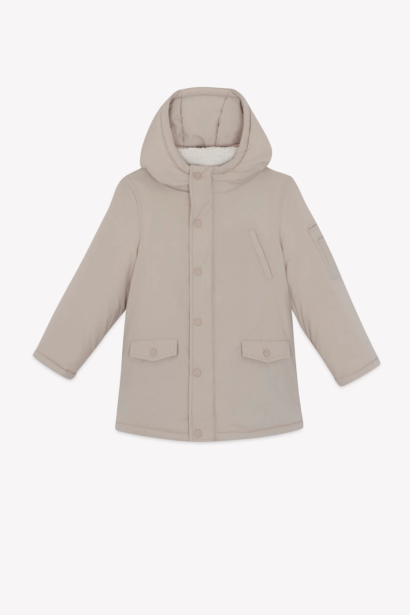 Parka - Moka réversible capuche - Image 6