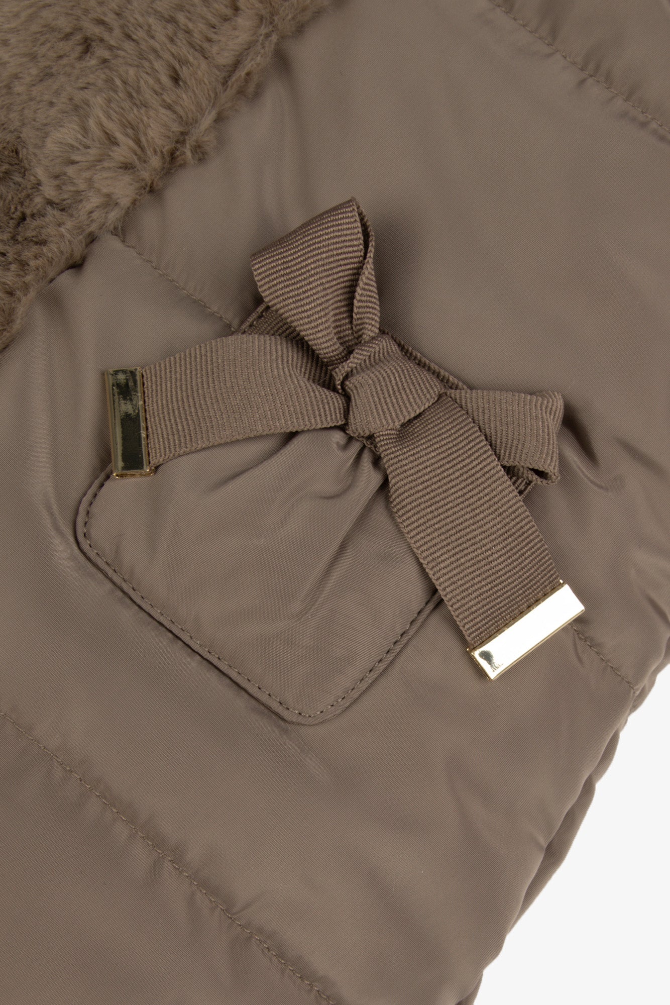 Pilote - Beige moyen imitation fourrure reversible - Image 3