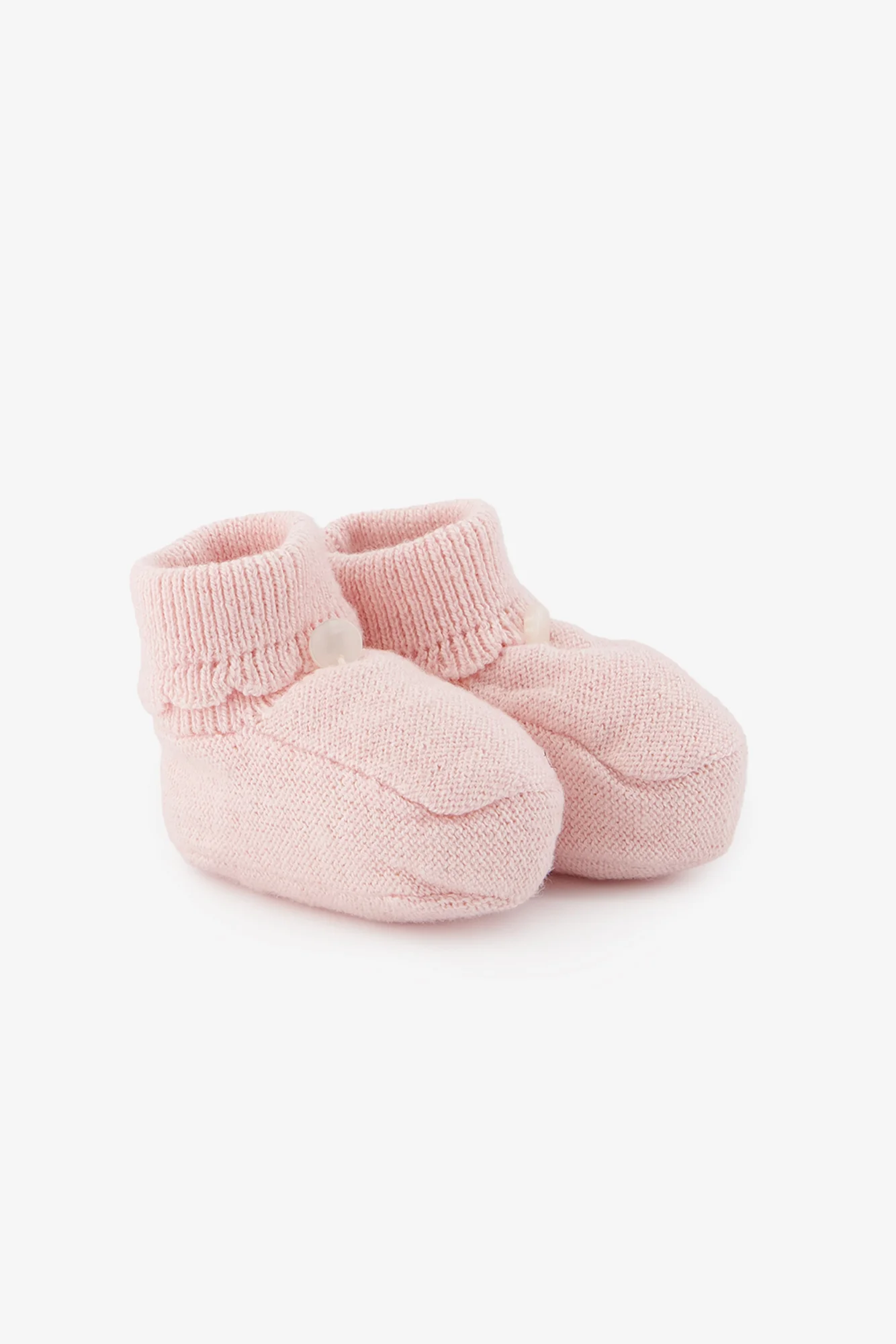 Chaussons - Rosée coton cachemire festonné