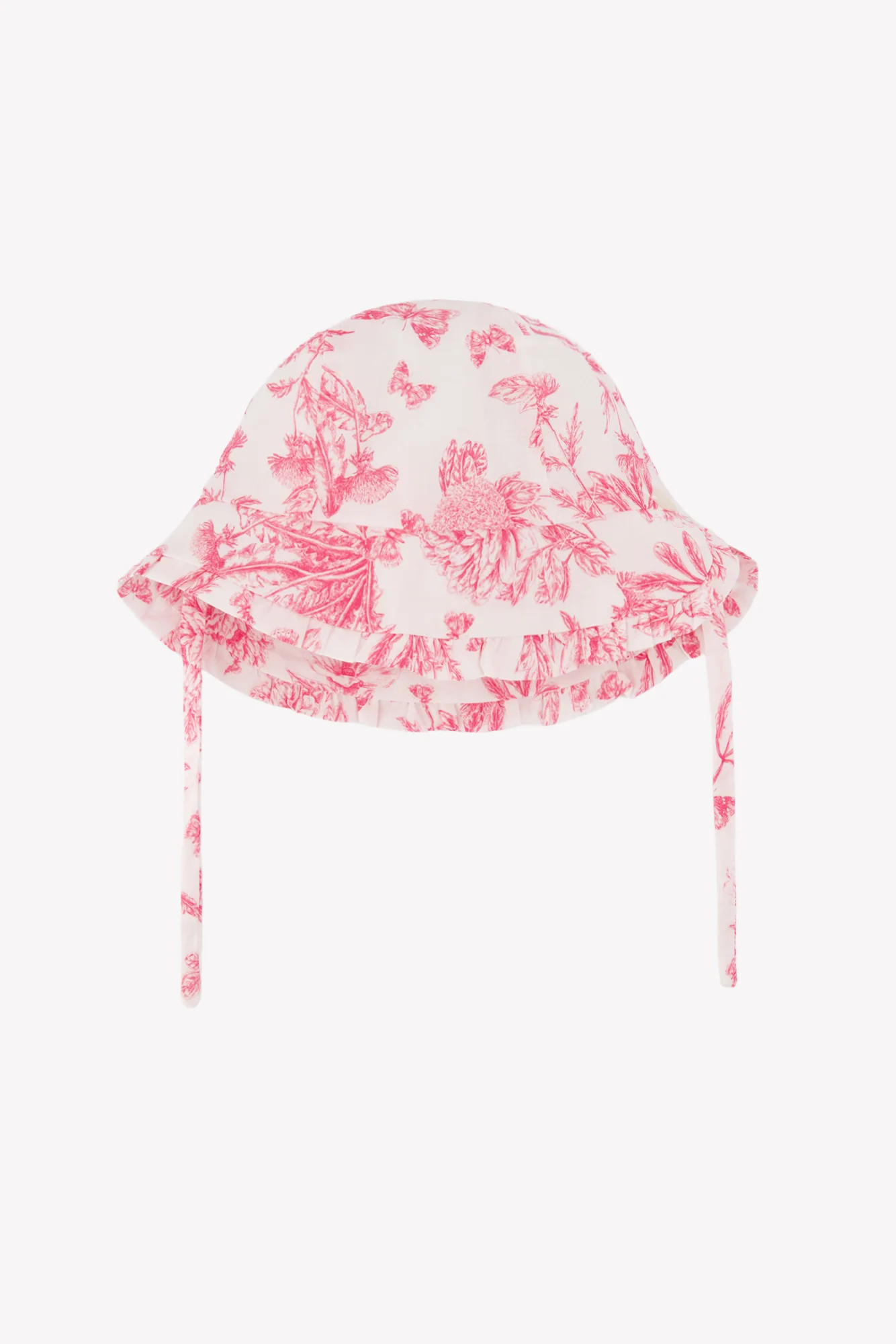 Bob - Rose coton imprimé inspiration toile de jouy - Image 5