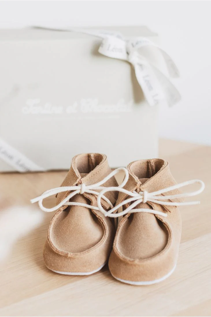Chaussons personnalisés - Beige - Image 4