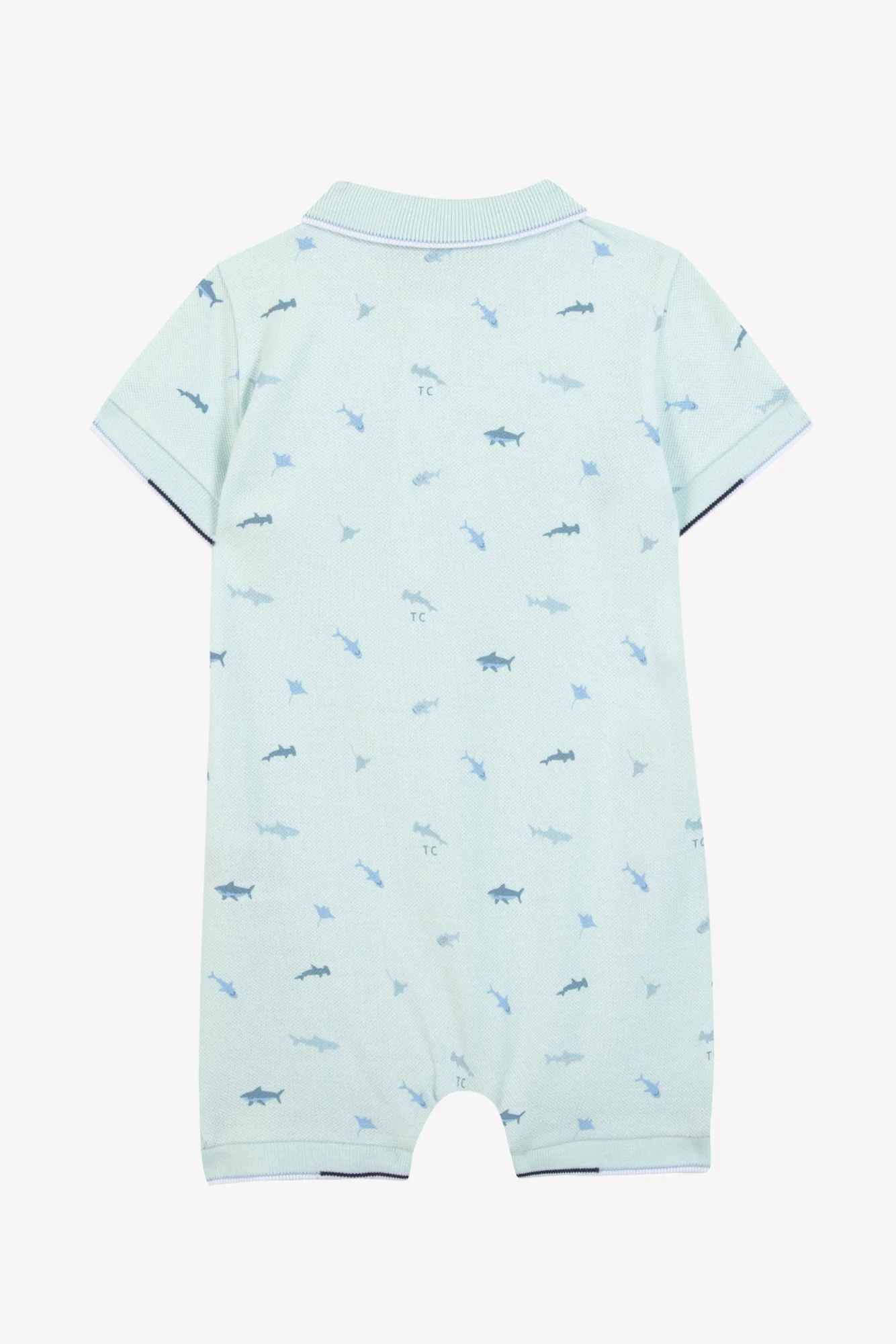 Combinaison courte - Aqua illustration requins - Image 4
