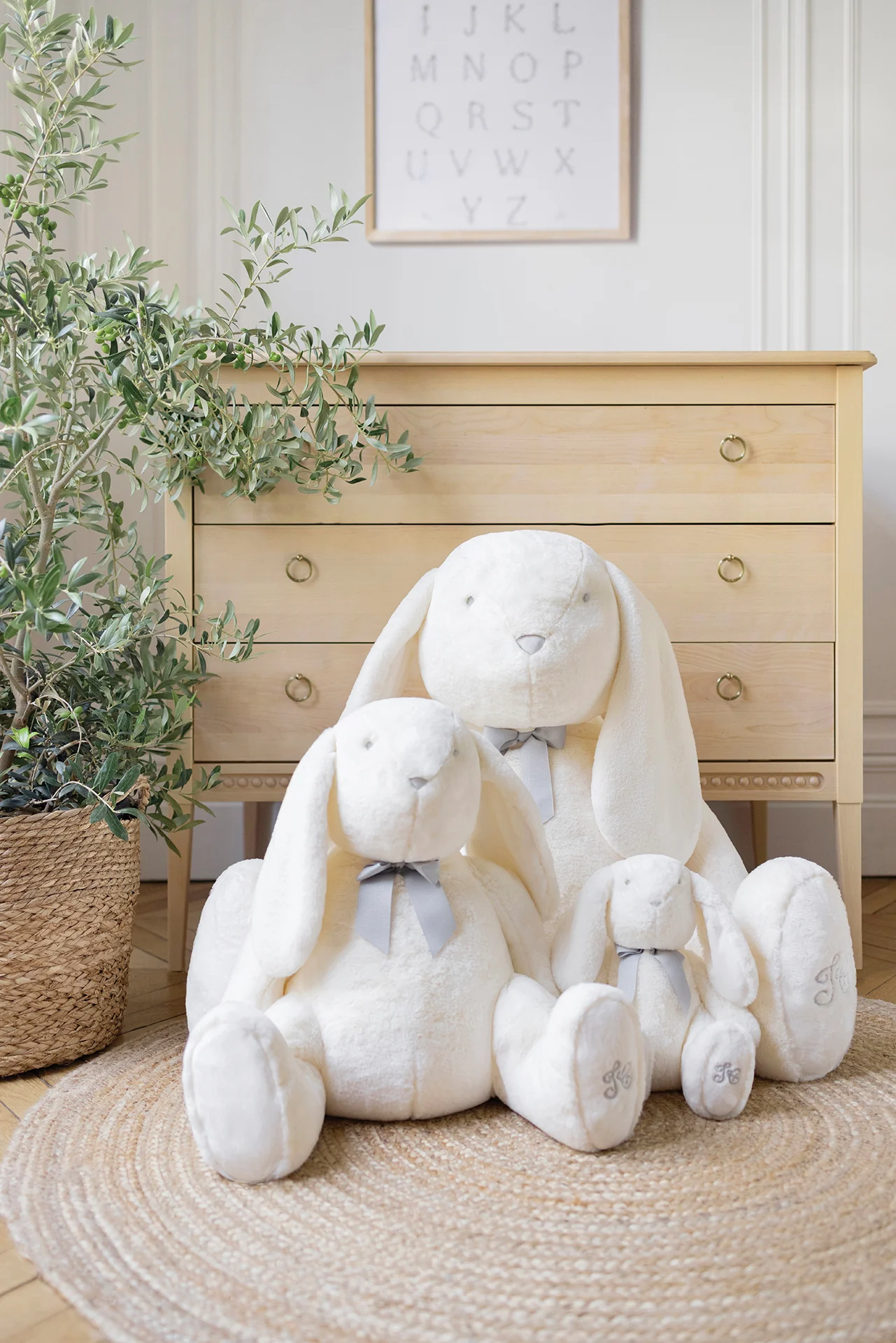 Constant le lapin - blanc 110 cm - Image 2