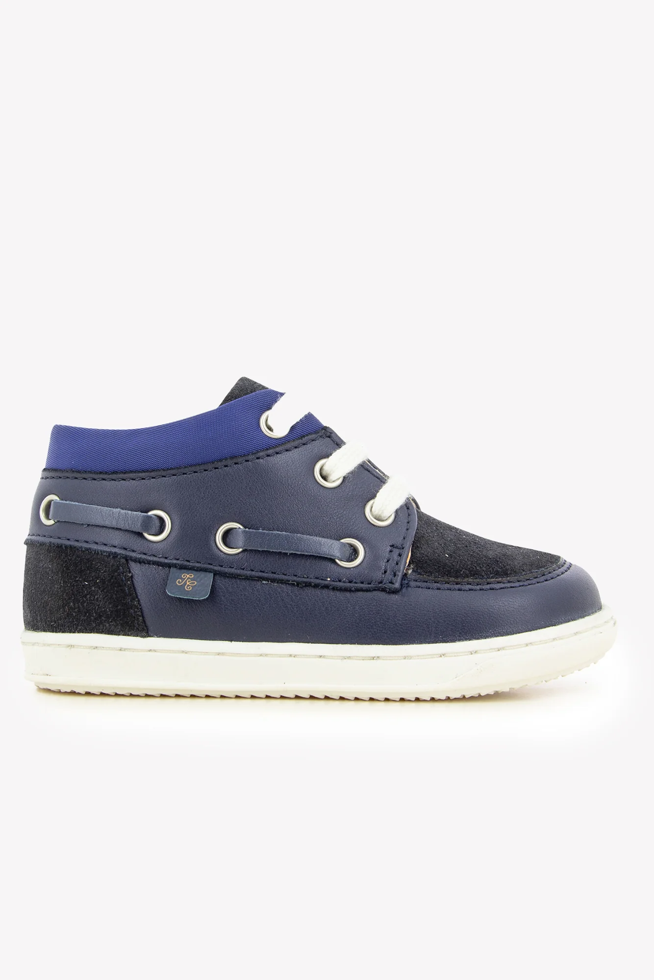 Derbies - Cuir bleu navy - Image 2