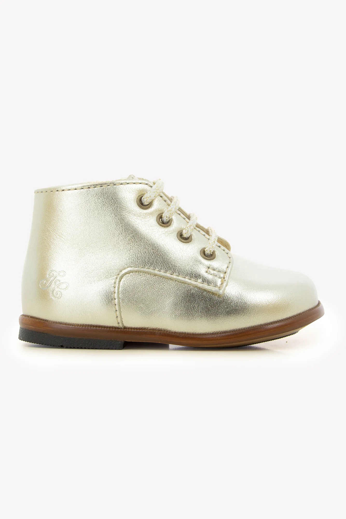 Derbies - Cuir or - Image 4