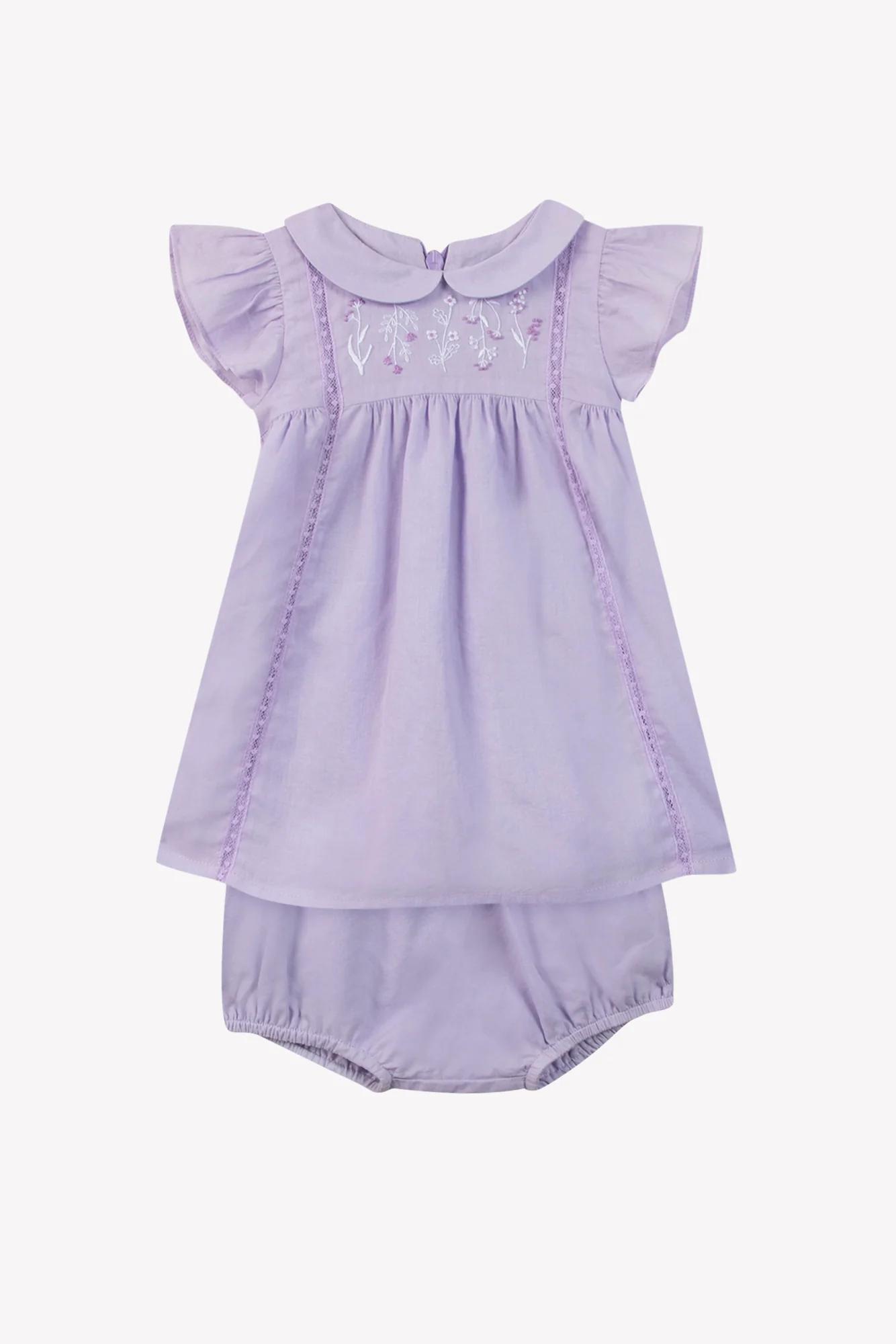 Ensemble court - Lila col claudine
