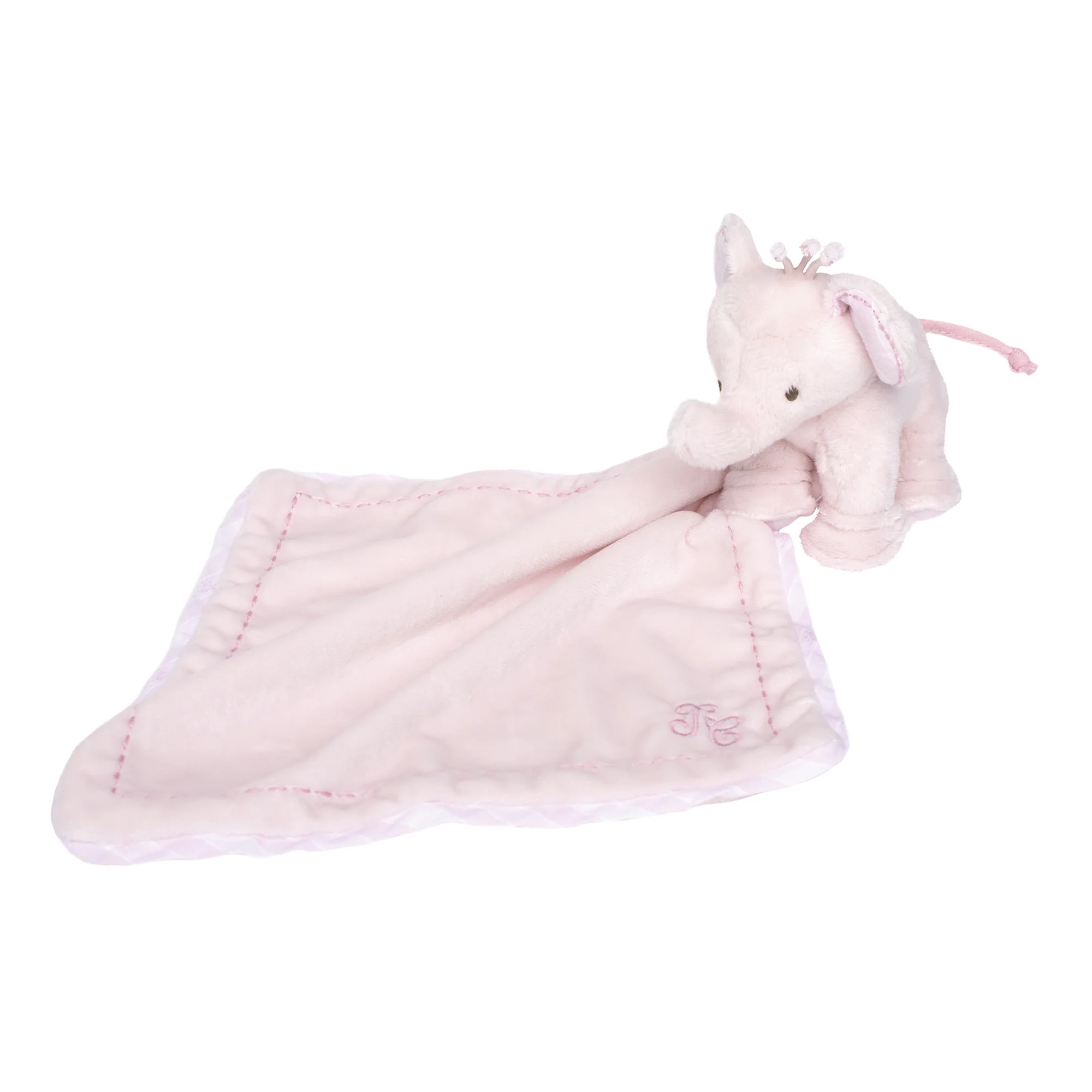 Ferdinand l'éléphant - Doudou rose pâle - Image 3