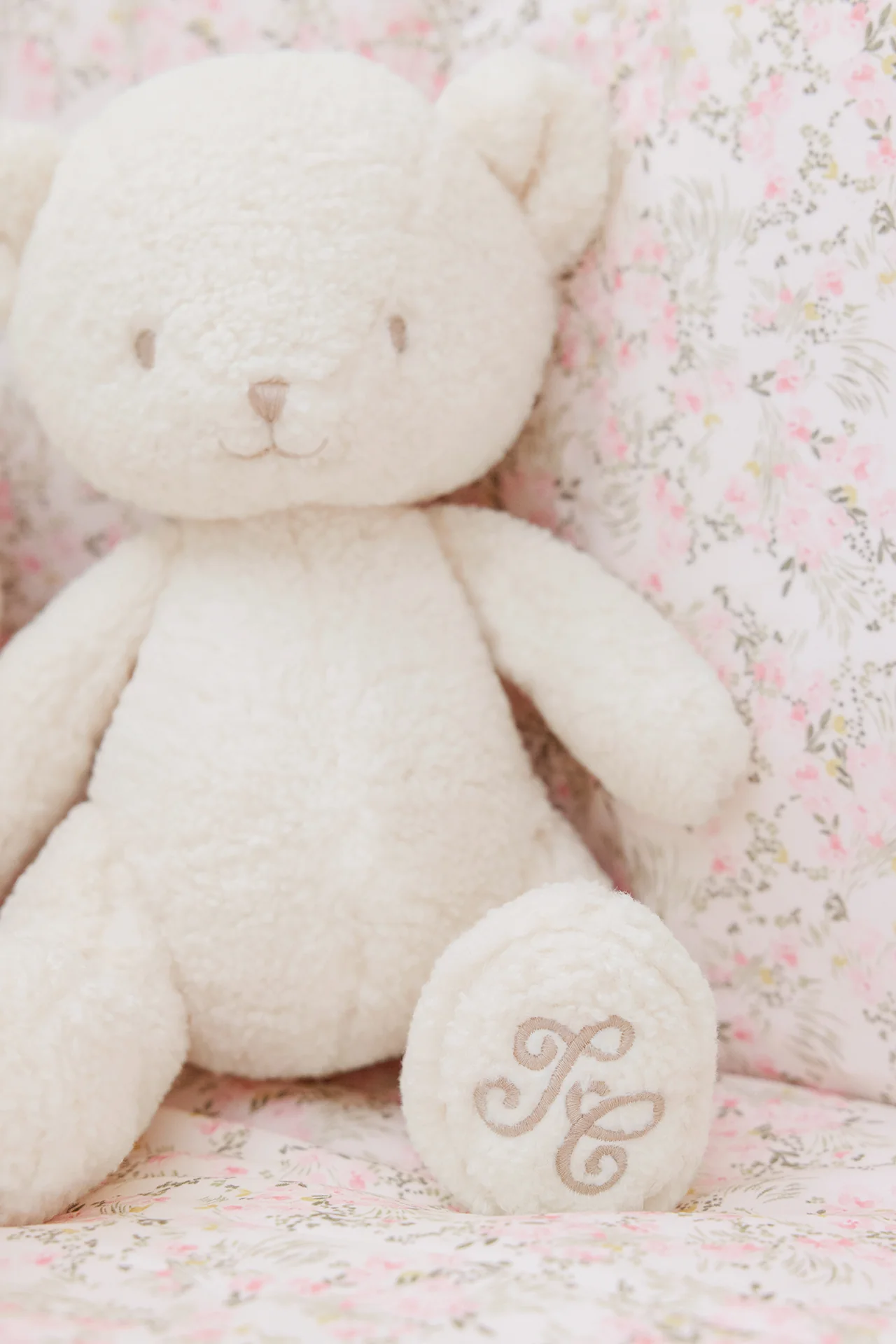 Gaston l'ourson - 25 cm nacre