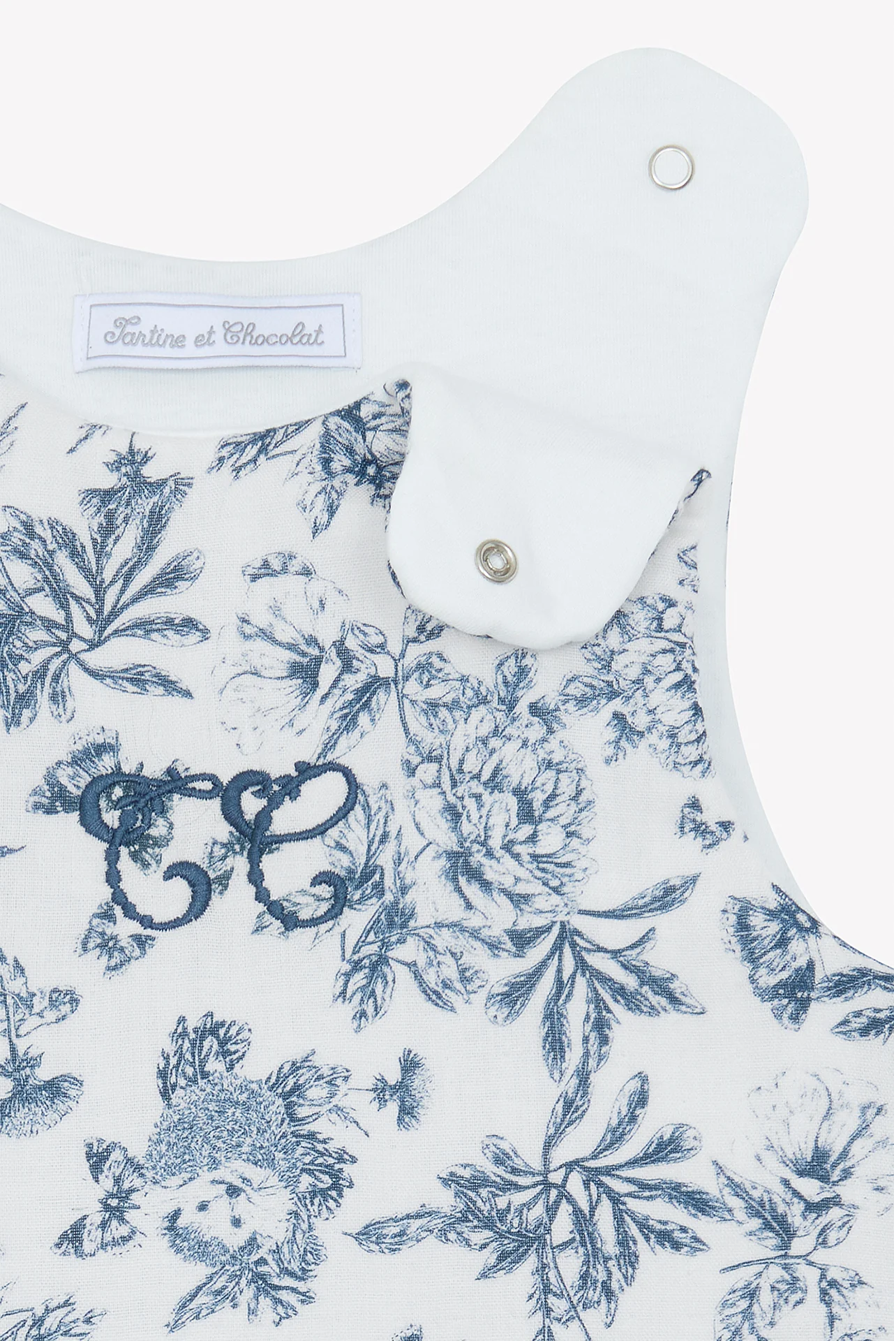 Gigoteuse - T1 Imprimé inspiration toile de jouy bleu - Image 5