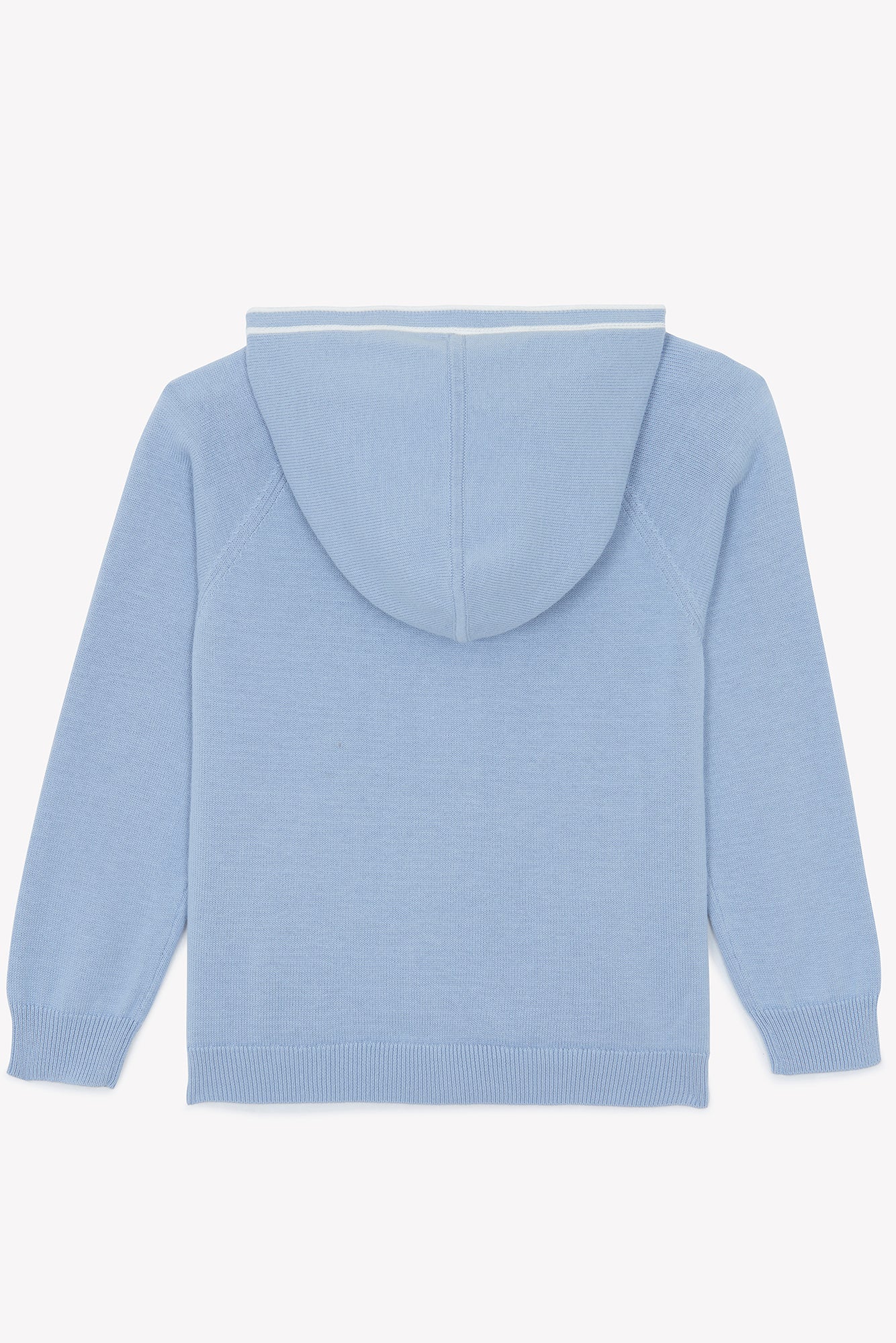Gilet - Bleu lavé maille - Image 5