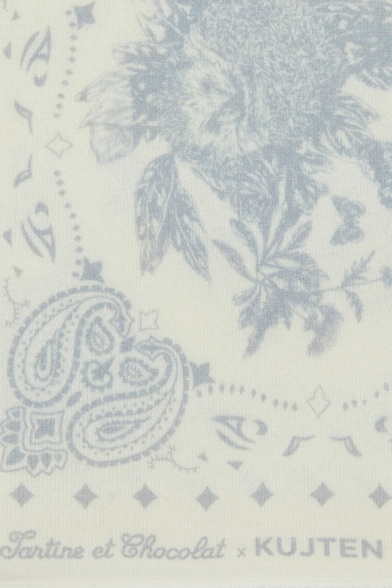 Grand Foulard - Gris clair Kujten x Tartine et Chocolat - Image 6