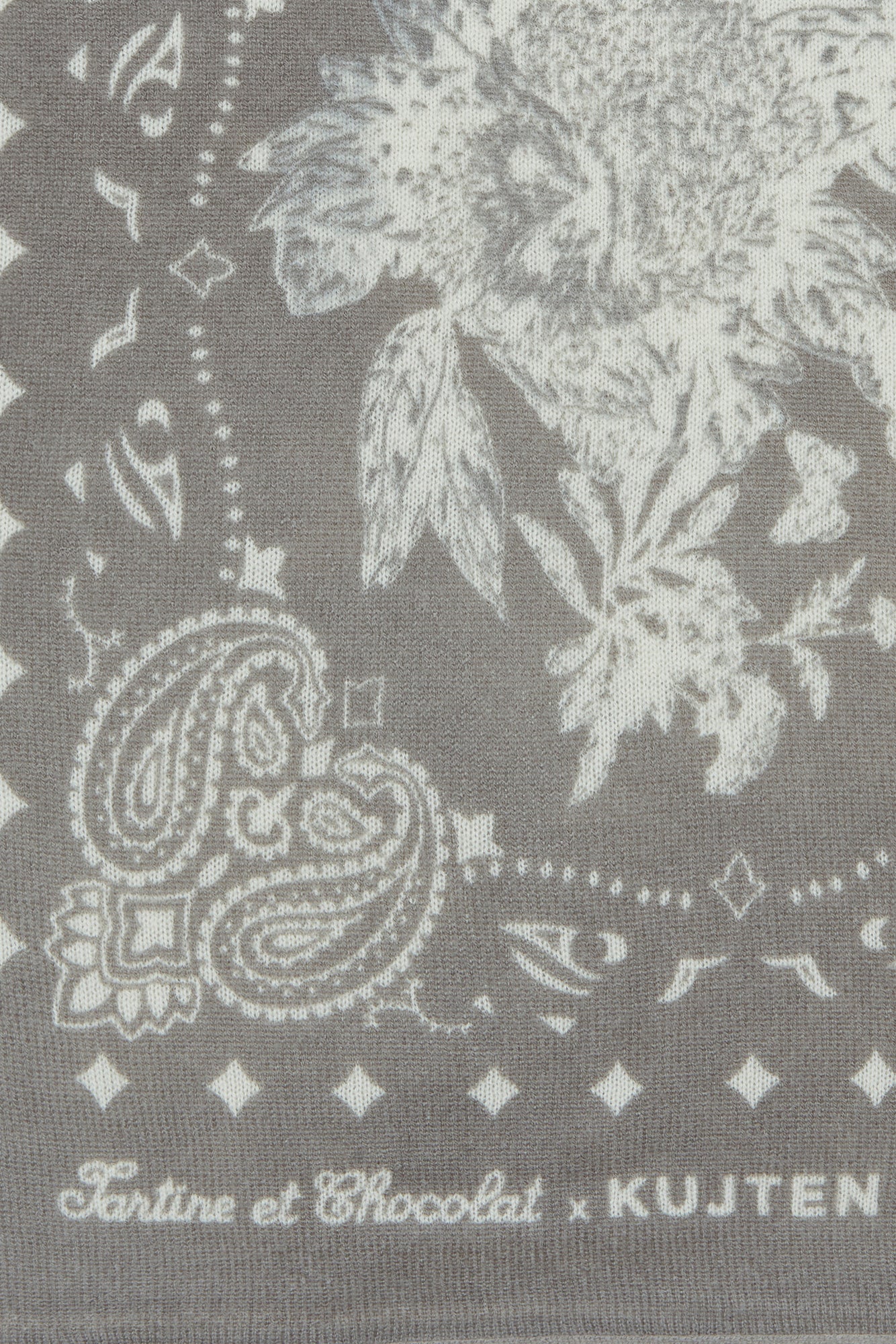 Grand Foulard - Taupe Kujten x Tartine et Chocolat - Image 8