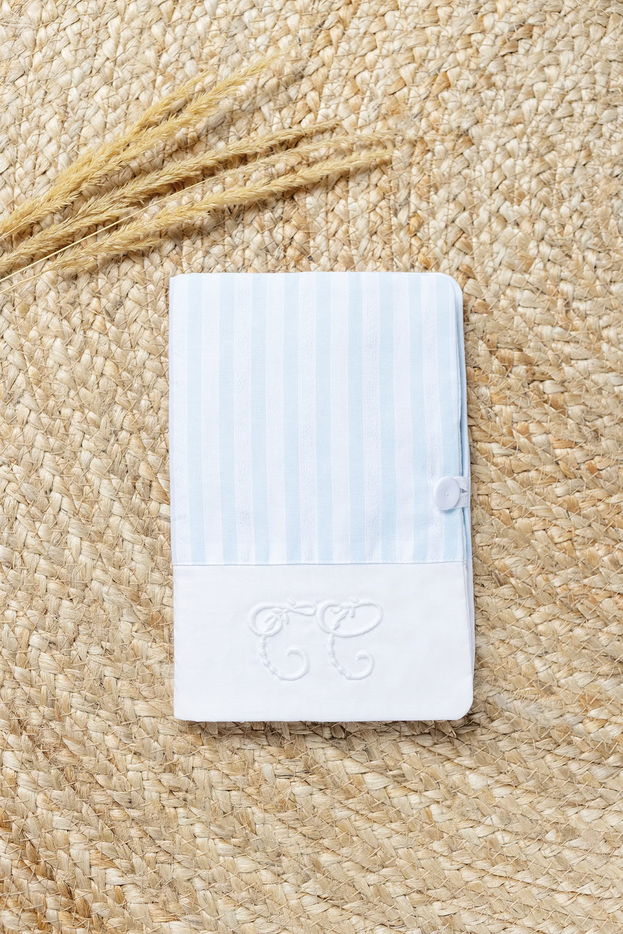 Housse de carnet de santé - Garda bleu ciel