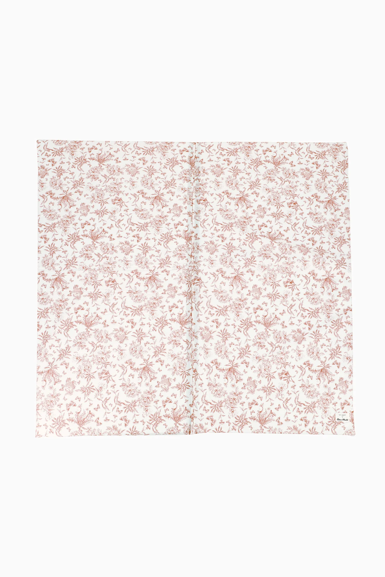 Housse imprimée toile de jouy rose - Mèzamé x Tartine et Chocolat - Image 3